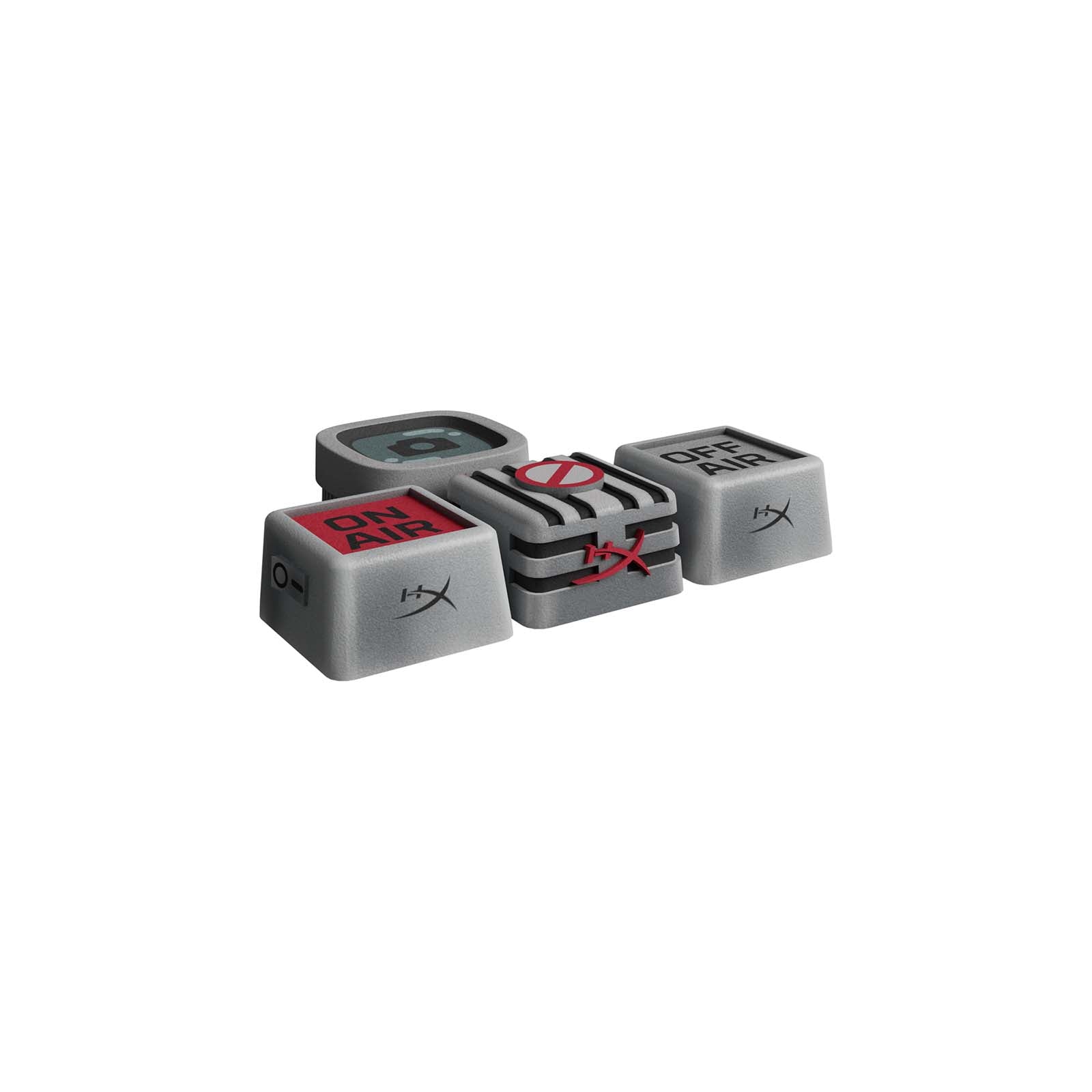 HX3D Custom Keycaps for Mechanical Keyboards - Colorful & Durable Gaming Keycaps for Twitch Streamers & Gamers - Perfect for Live Streaming, Esports & Typing Enthusiasts