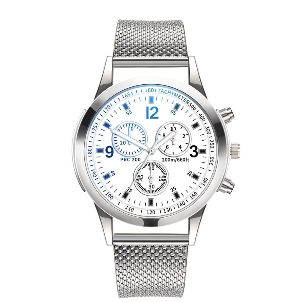 **Men's Stainless Steel Automatic & Quartz Watches - Business Casual Analog Wristwatch with Durable Strap | Perfect for Office, Daily Wear & Gifts**