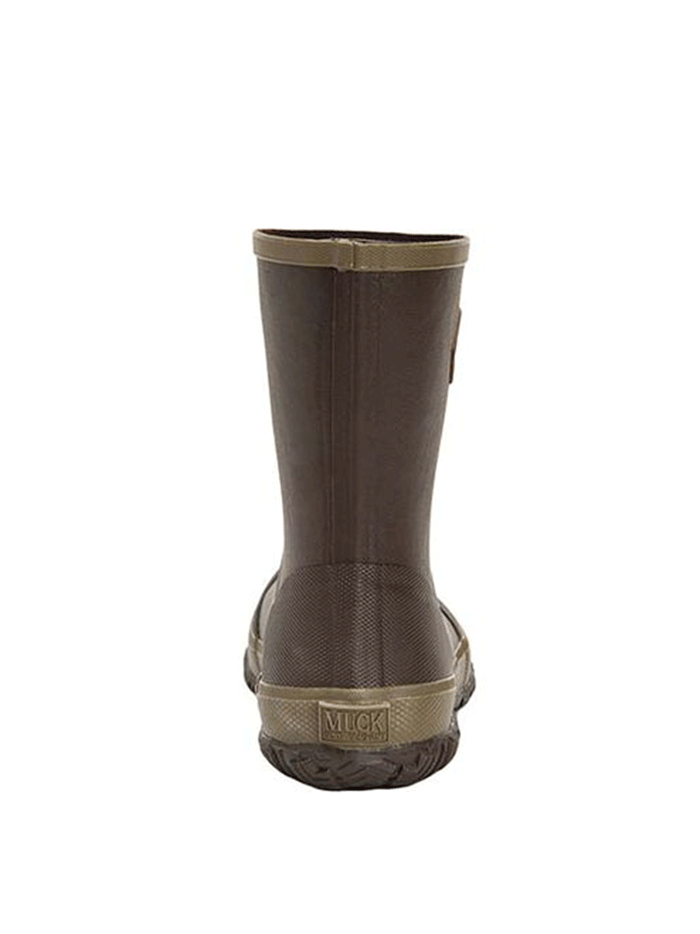 Muck FRM 900 Unisex Forager Mid Dark Brown Waterproof Work Boots - Perfect for Outdoor Hiking, Farming & Heavy Duty Work