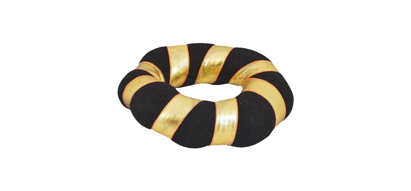 Dreams@Fancy Hair Bun Ring - Satin Ribbon Hair Accessories for Women | Perfect for Weddings, Prom, Parties & Everyday Elegant Hairstyles