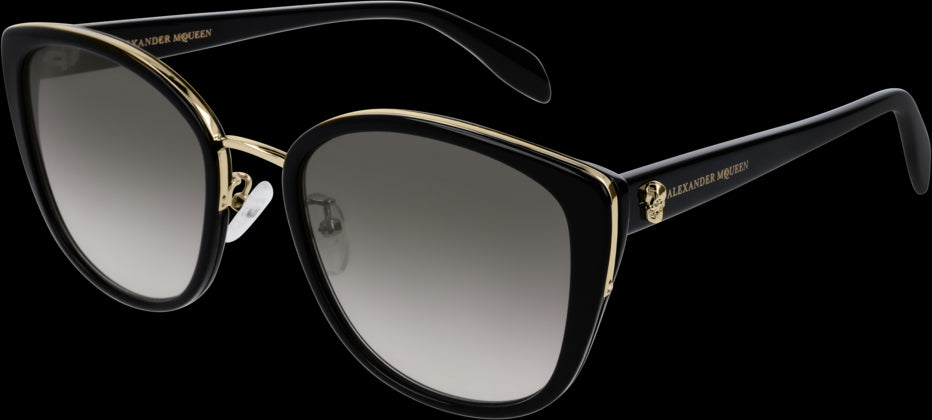 Alexander McQueen AM0186SK Sunglasses - Luxury Designer Shades for Men & Women | Perfect for Outdoor Activities, Travel & Fashion Statements