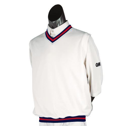 Gunn & Moore Teknik Trimmed Cricket Slipover - Lightweight & Breathable Cricket Jersey for Practice & Matches - Perfect for Fielding & Batting Sessions