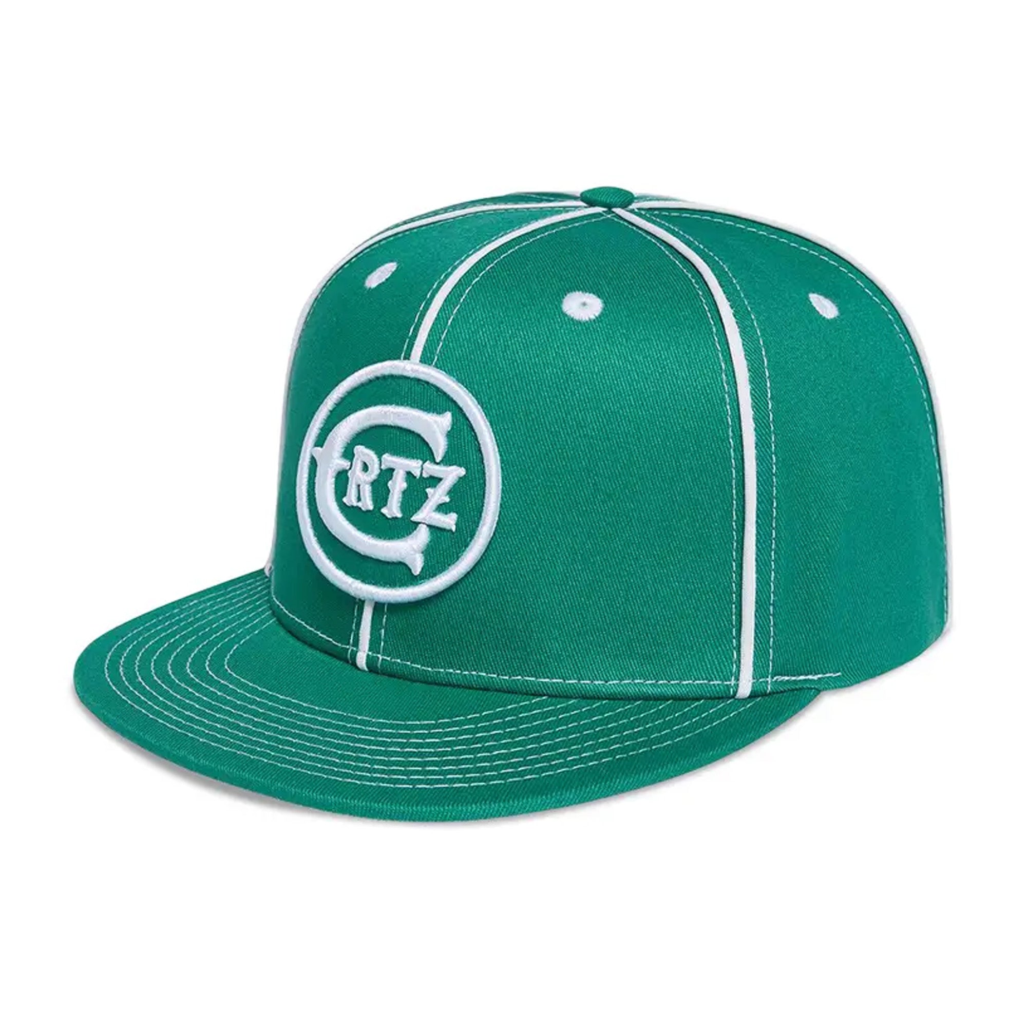 Corteiz Crtz Cubs Snapback Cap - Green Adjustable Baseball Hat for Men & Women (2024) | Perfect for Streetwear, Hip-Hop Fashion & Sports Events
