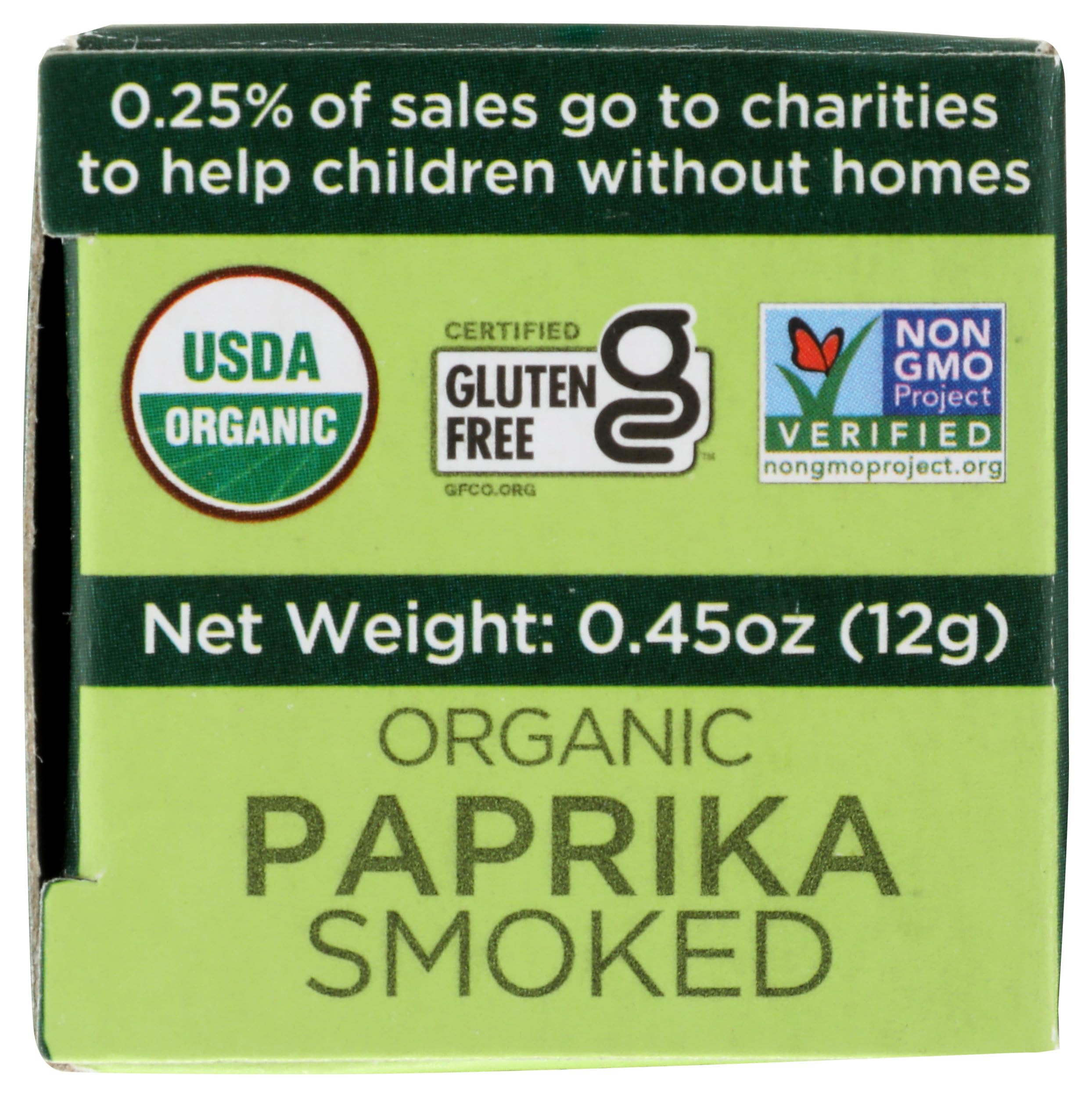 Organic Smoked Paprika Powder - 0.45oz | EcoBox Certified, Gluten-Free | Perfect for BBQ, Grilling & Gourmet Cooking