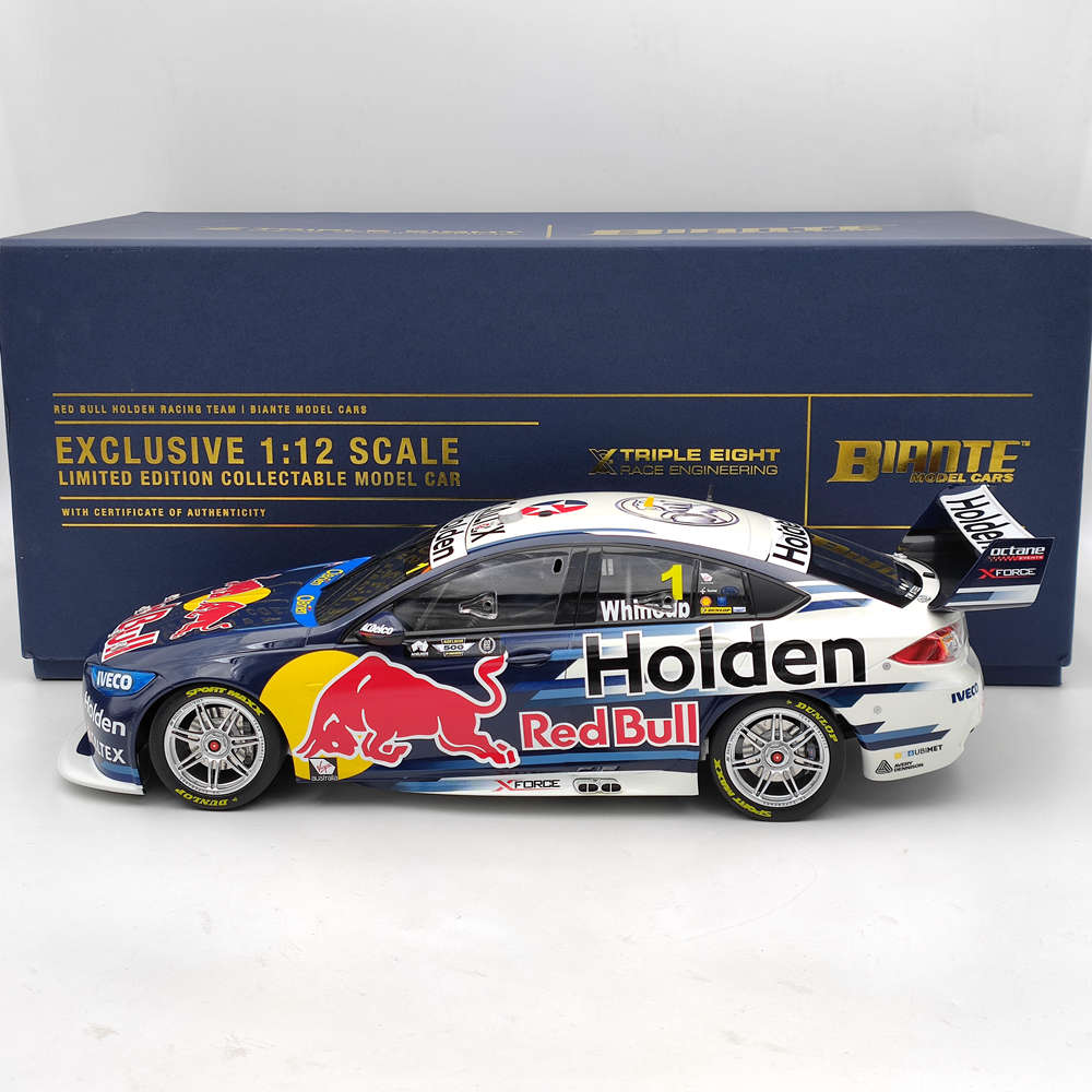 1:12 Scale Red Bull Racing Team Holden ZB Commodore V8 Supercar 2018 #1 B12H18A Resin Model Toy Car - Collectible Diecast Gift for Racing Fans & Display Decor