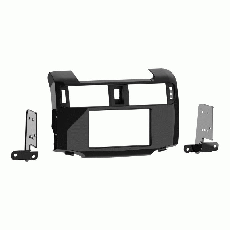 Metra 99-8271 DIN or Double DIN Radio Dash Kit for 2010-2023 Toyota 4Runner - Charcoal or Silver Finish | Car Stereo Installation & Upgrade | Perfect for Aftermarket Head Units & Enhanced Audio Systems