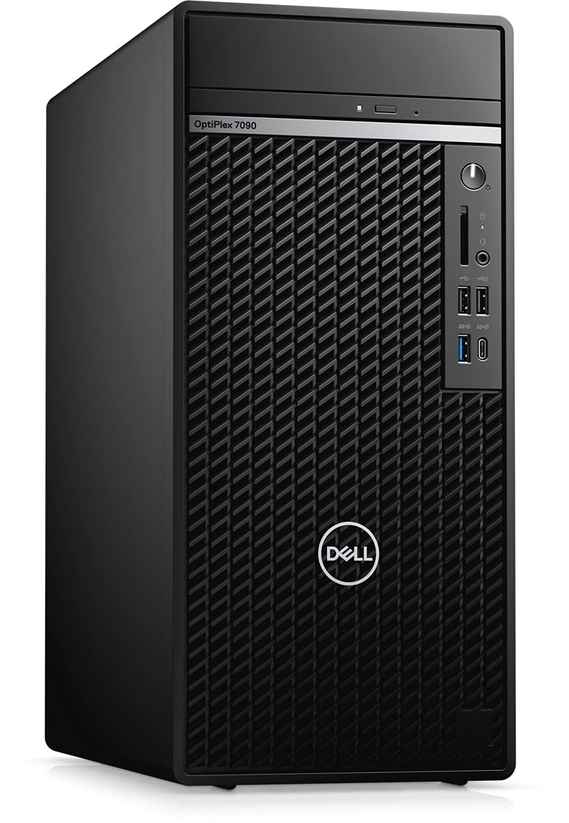 Refurbished Dell Optiplex 7090 MT Desktop PC - Intel Core i5-10505 Processor (6 Cores up to 4.6GHz) | 32GB RAM | 256GB SSD | NVIDIA GeForce GT 730 2GB DDR3 | Windows 10 Pro | Black - Perfect for Home Office, Business Workstations & Gaming Setups