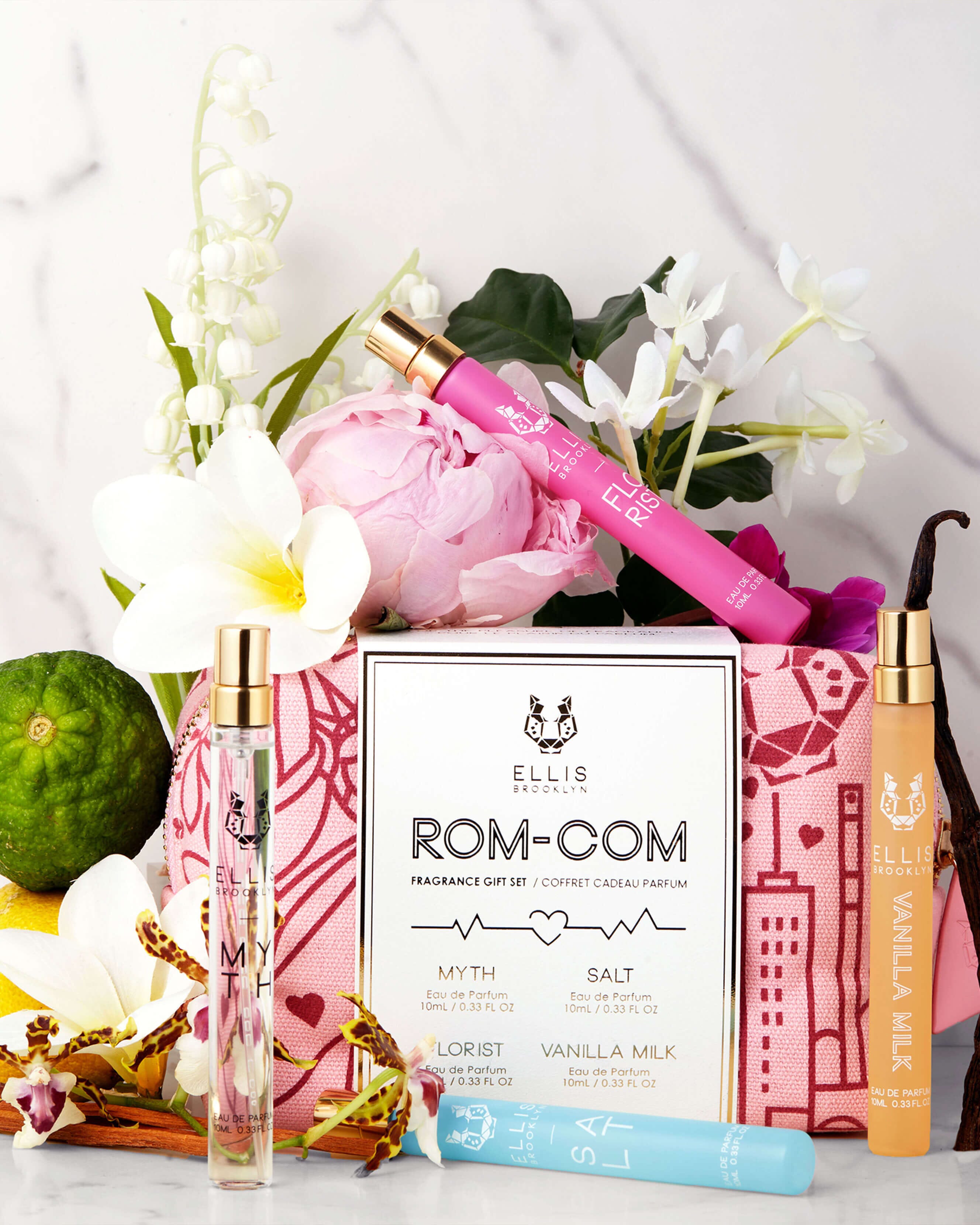 Rom Com Fragrance Gift Set for Women - Romantic Comedy Inspired Perfume Collection - Perfect for Birthdays, Anniversaries & Valentine's Day Gifts