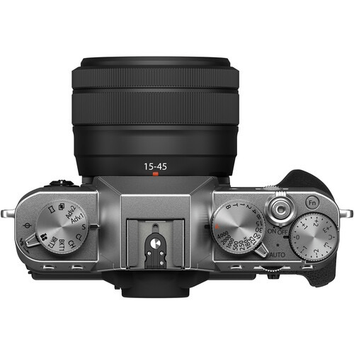 FUJIFILM X-T30 II Mirrorless Digital Camera with 15-45mm Lens Kit - 26.1MP APS-C Sensor, 4K Video, Bluetooth & WiFi (Silver) - Perfect for Travel Photography, Vlogging & Street Shooting