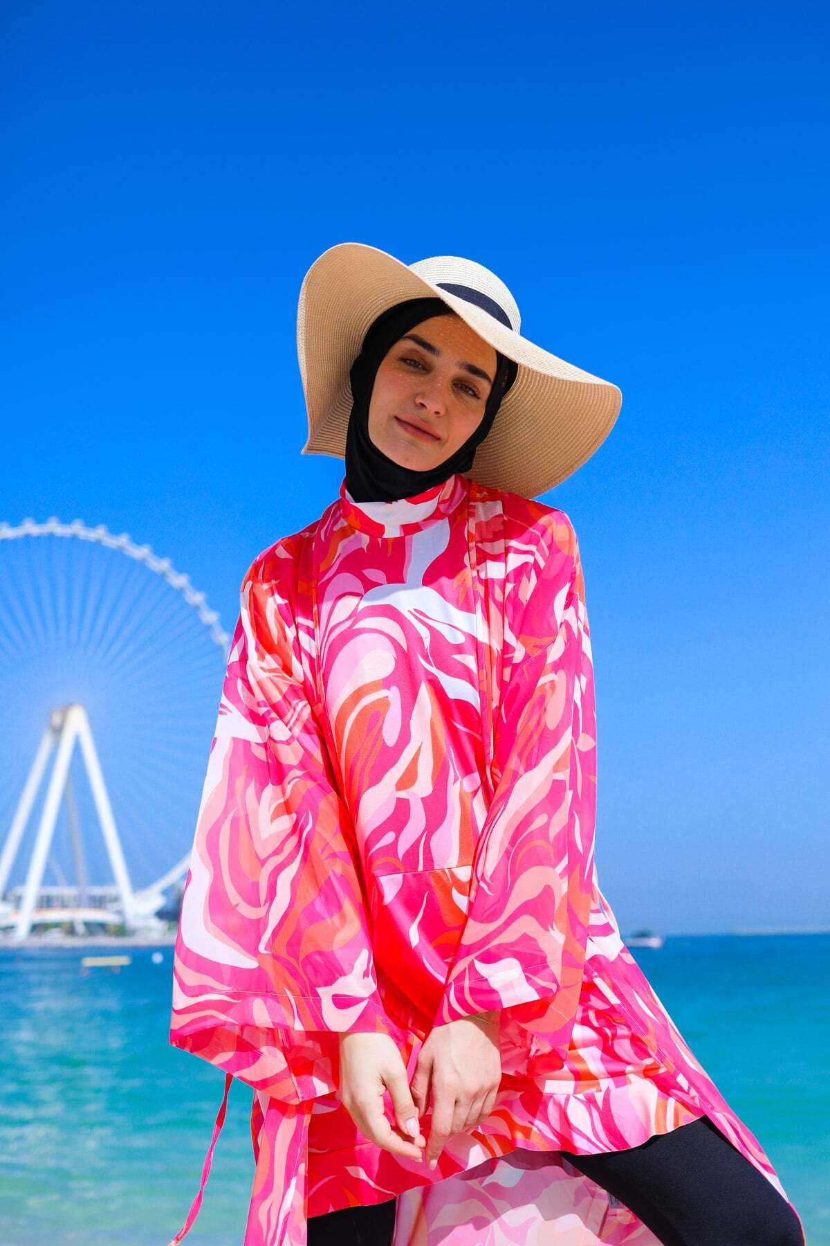 Ruqia Burkini Swimwear Set - Premium Modest Full Coverage Swimwear for Women | Beach, Pool & Water Sports