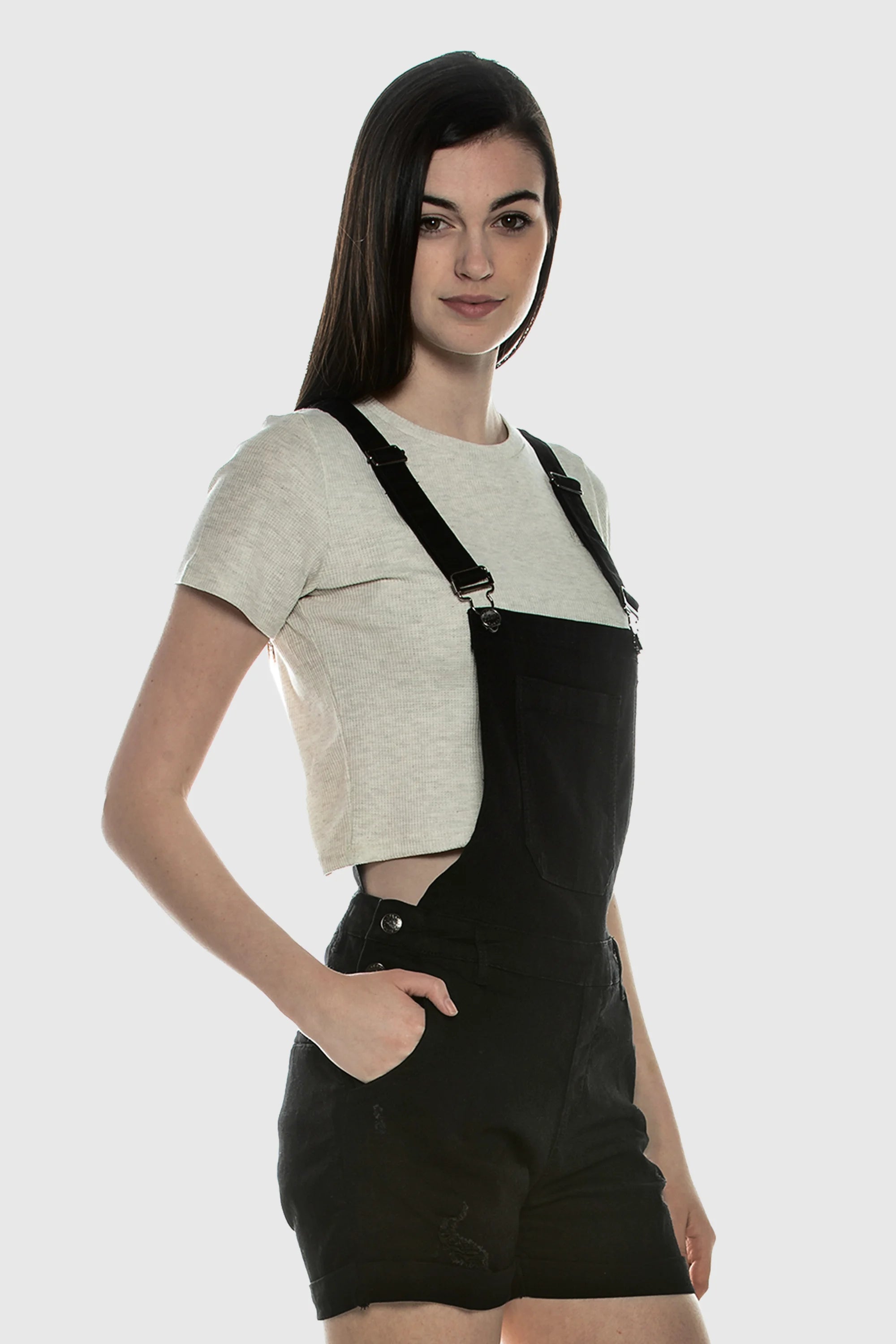 Stylish White Overalls for Women & Men - Comfortable Denim Jumpsuit for Work, Casual Wear & Fashion Outfits