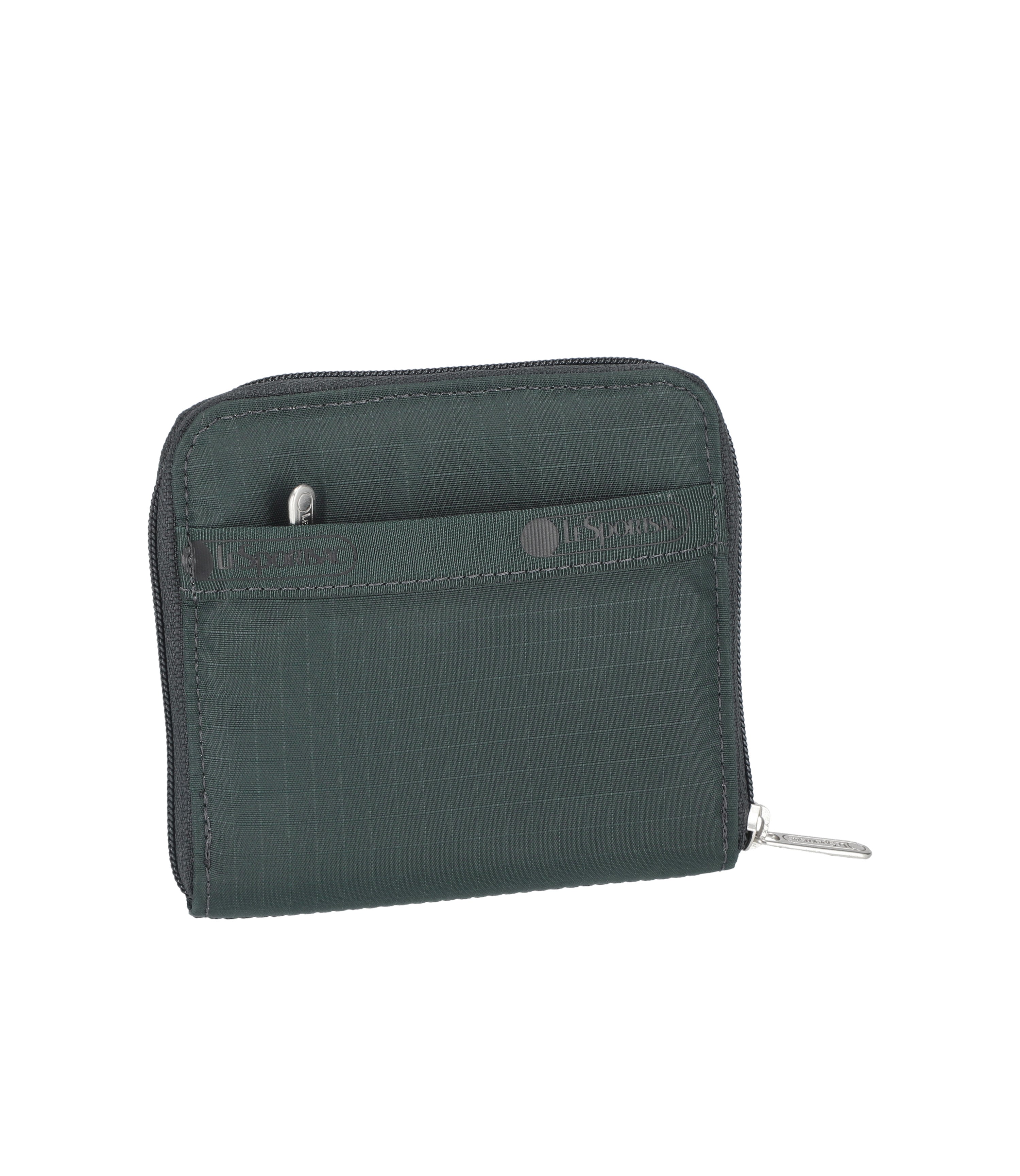 Compact Zip Wallet for Men & Women - Slim RFID Blocking Travel Wallet with Zipper Closure - Perfect for Travel, Business & Everyday Use