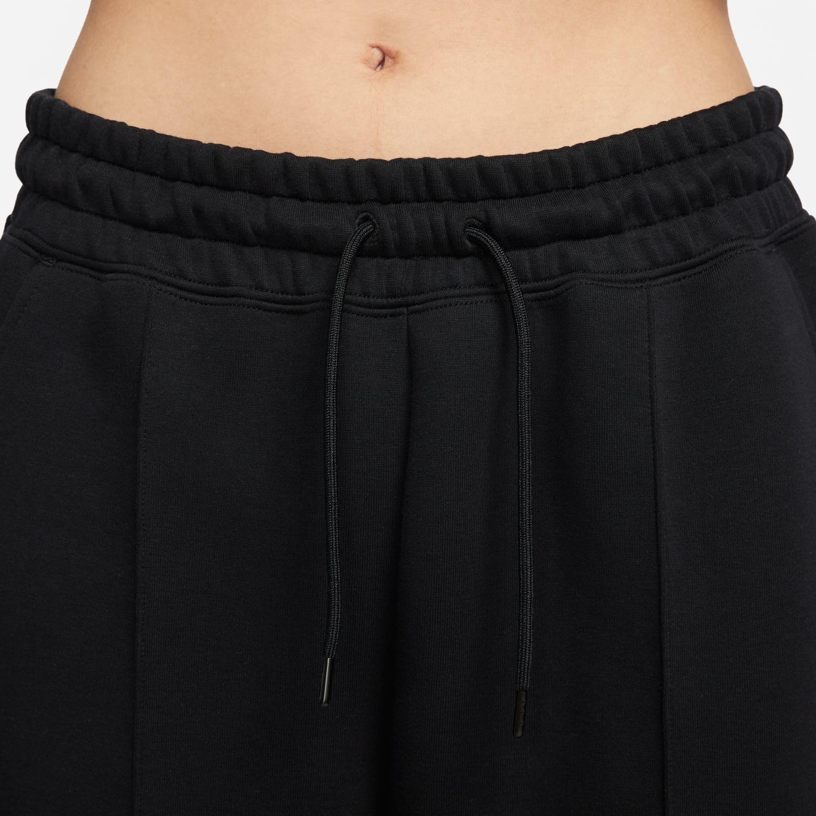 Nike Tech Fleece Women's Joggers - X-Small Black High-Rise Athletic Pants for Running, Yoga & Lounge Wear