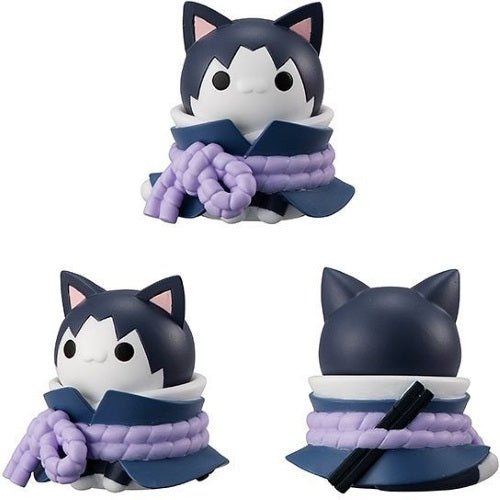 Naruto Shippuden Nyaruto Akatsuki Battle Rush Cat Mini Figure 1 Inch - Collectible Anime Character for Display & Gifts | Perfect for Anime Fans, Shelf Decor, and Cosplay Accessories