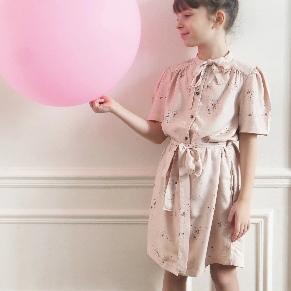 Alex Blouse or Dress Sewing Pattern for Girls 3-12 Years | DIY Kids Clothing & Party Outfit Ideas