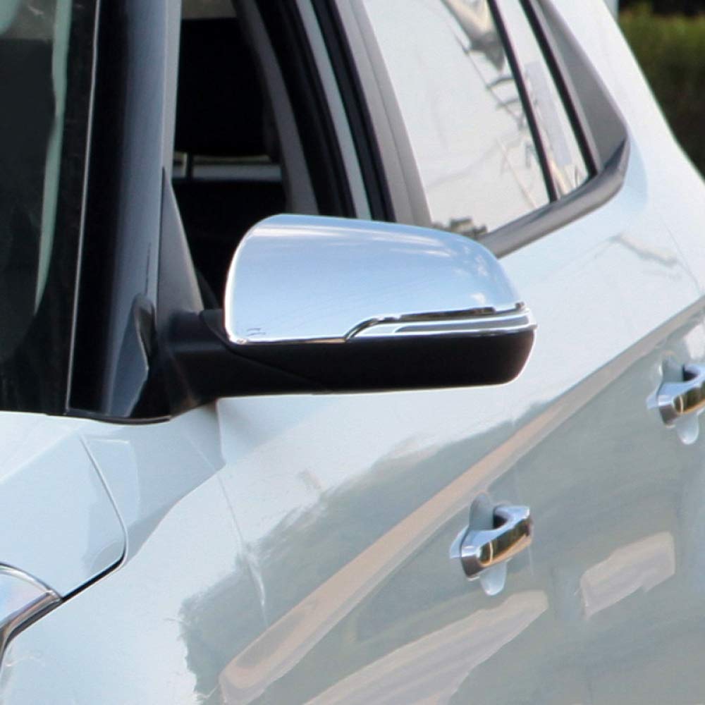 ABS Chrome Side Mirror Covers for Hyundai Creta IX25 2016-2019 - Exterior Rearview Mirror Trim Accessories | Enhance Style & Protection for Daily Driving & Car Shows