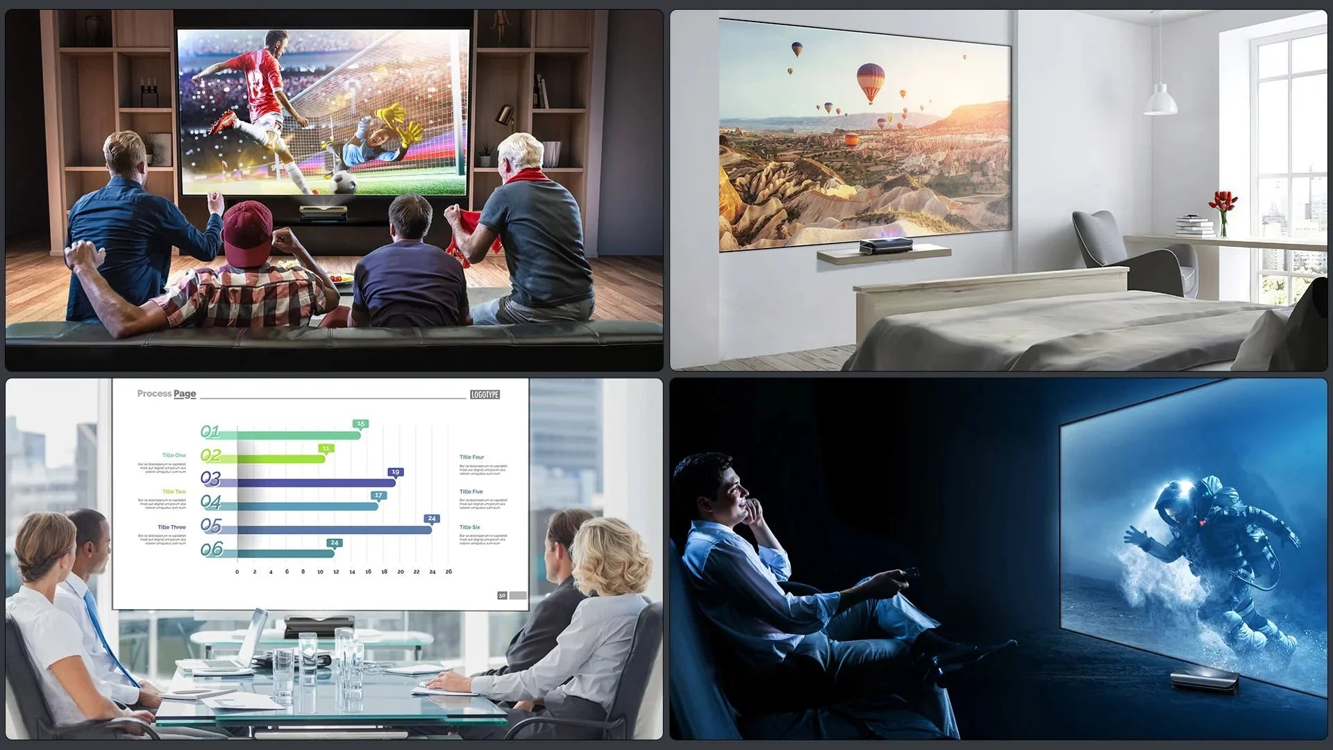 AWOL Vision LTV 3000 Pro Plus 100-Inch 150