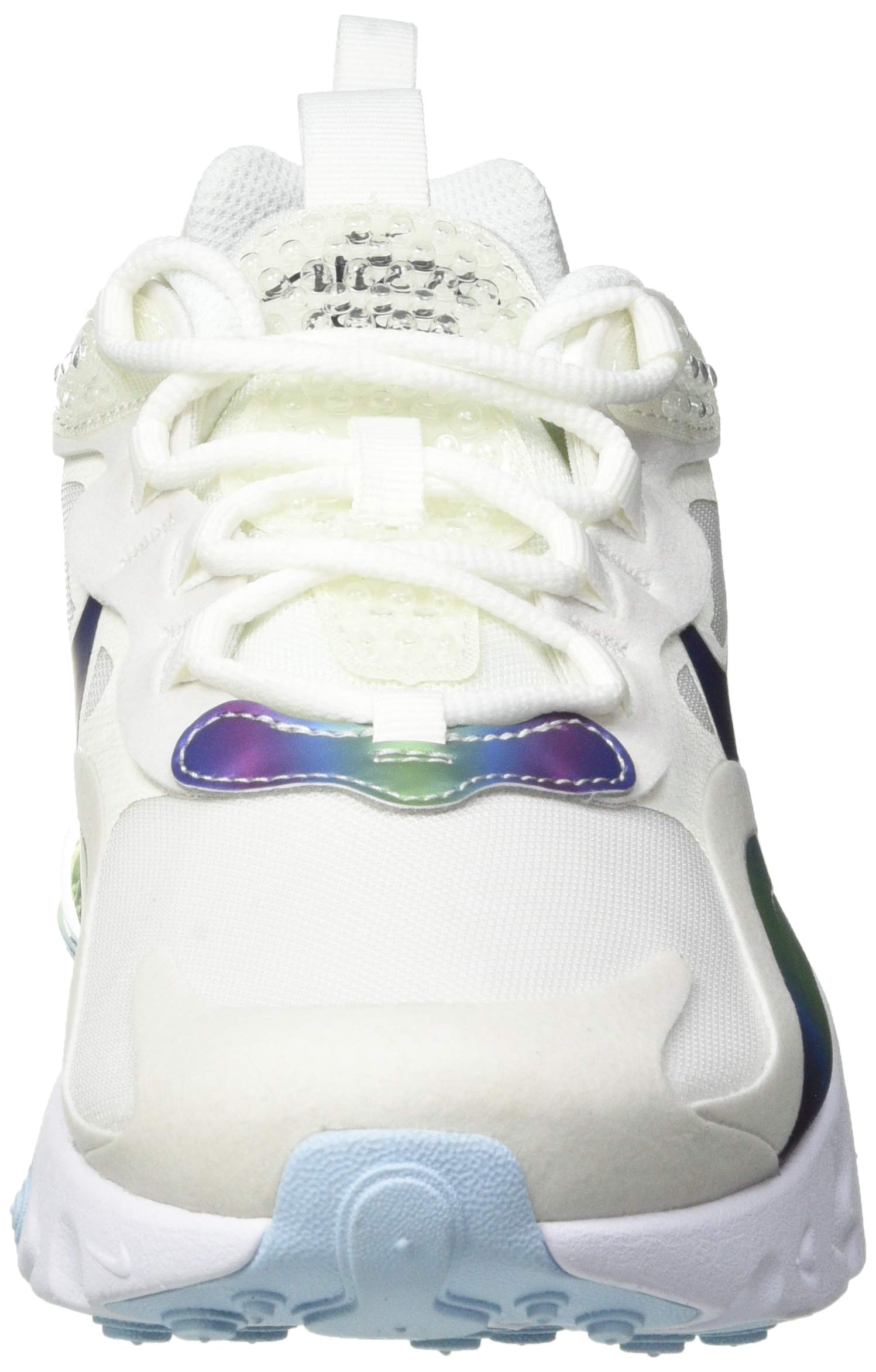 Nike Air Max 270 React 20 (GS) Big Kids' Running Shoes - White/Black Ct9633-100 - Size 6 | Comfortable Casual Sneakers for School, Sports & Everyday Wear