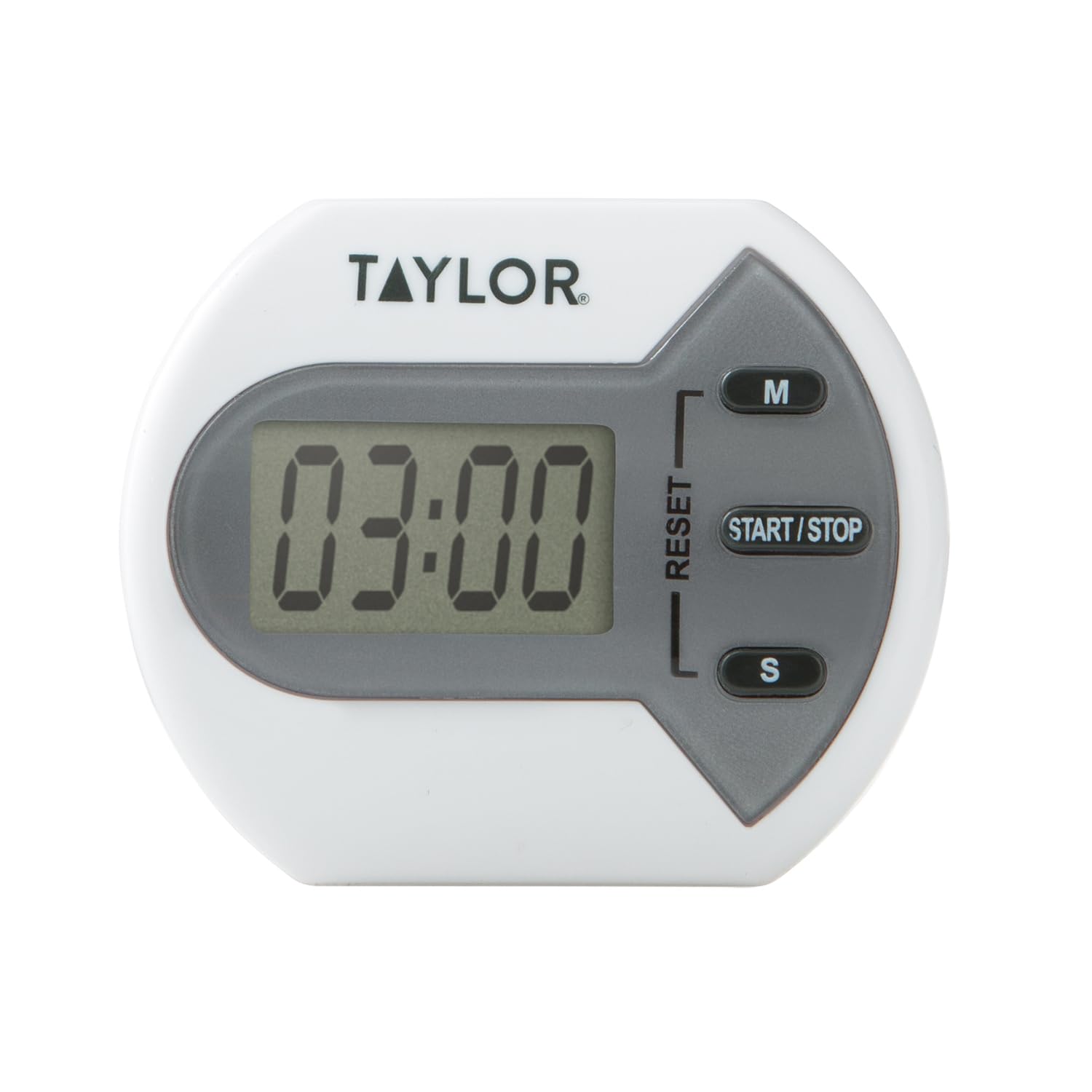 Taylor Digital Timer with Count Up/Down Function - Perfect for School, Learning, Projects & Kitchen Tasks | Great for Cooking, Classroom Activities & Time Management