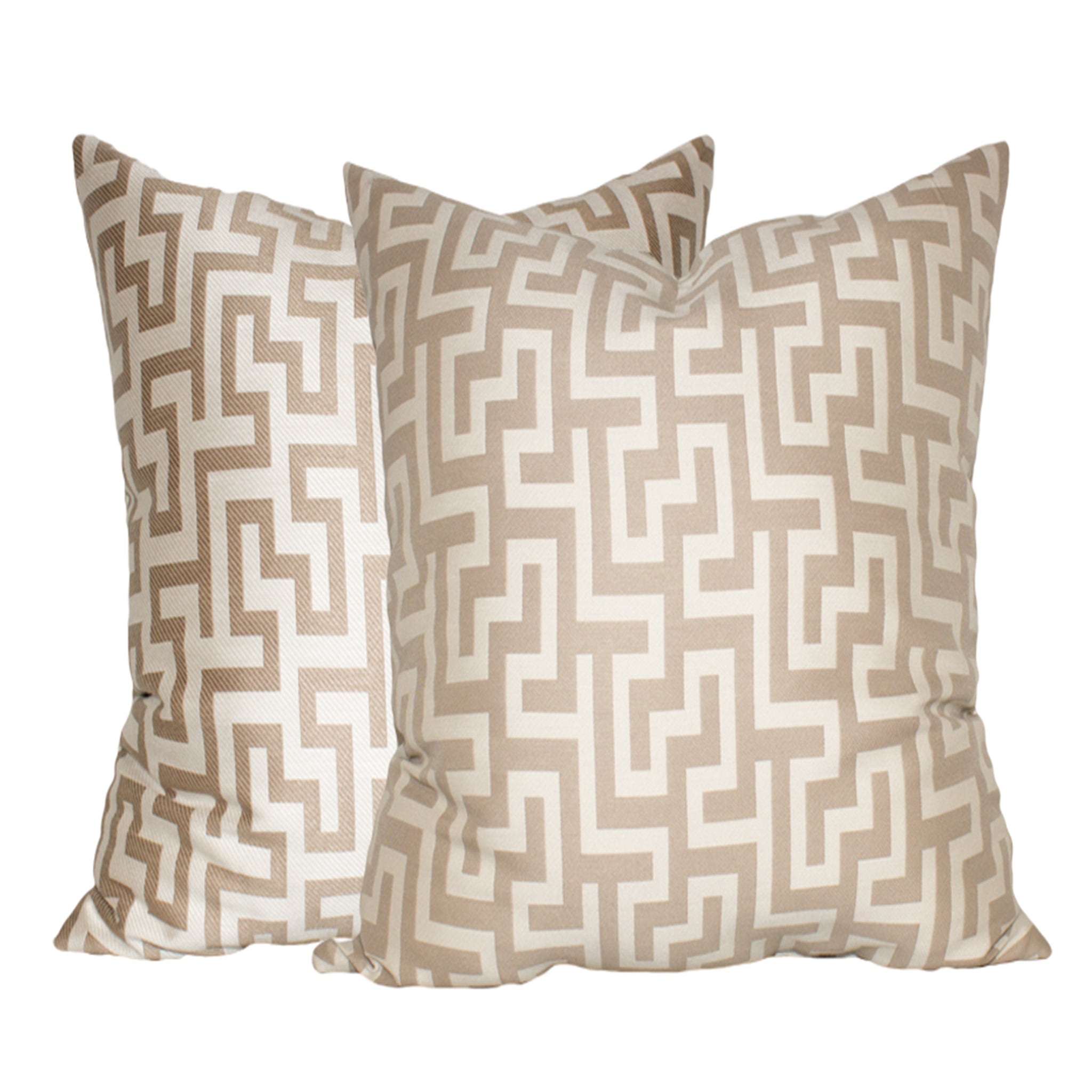 Premium Maze Pattern Pillow - Soft & Comfortable Decorative Throw Pillow for Sofa, Bed, and Home Decor - Perfect for Living Room, Bedroom, and Office