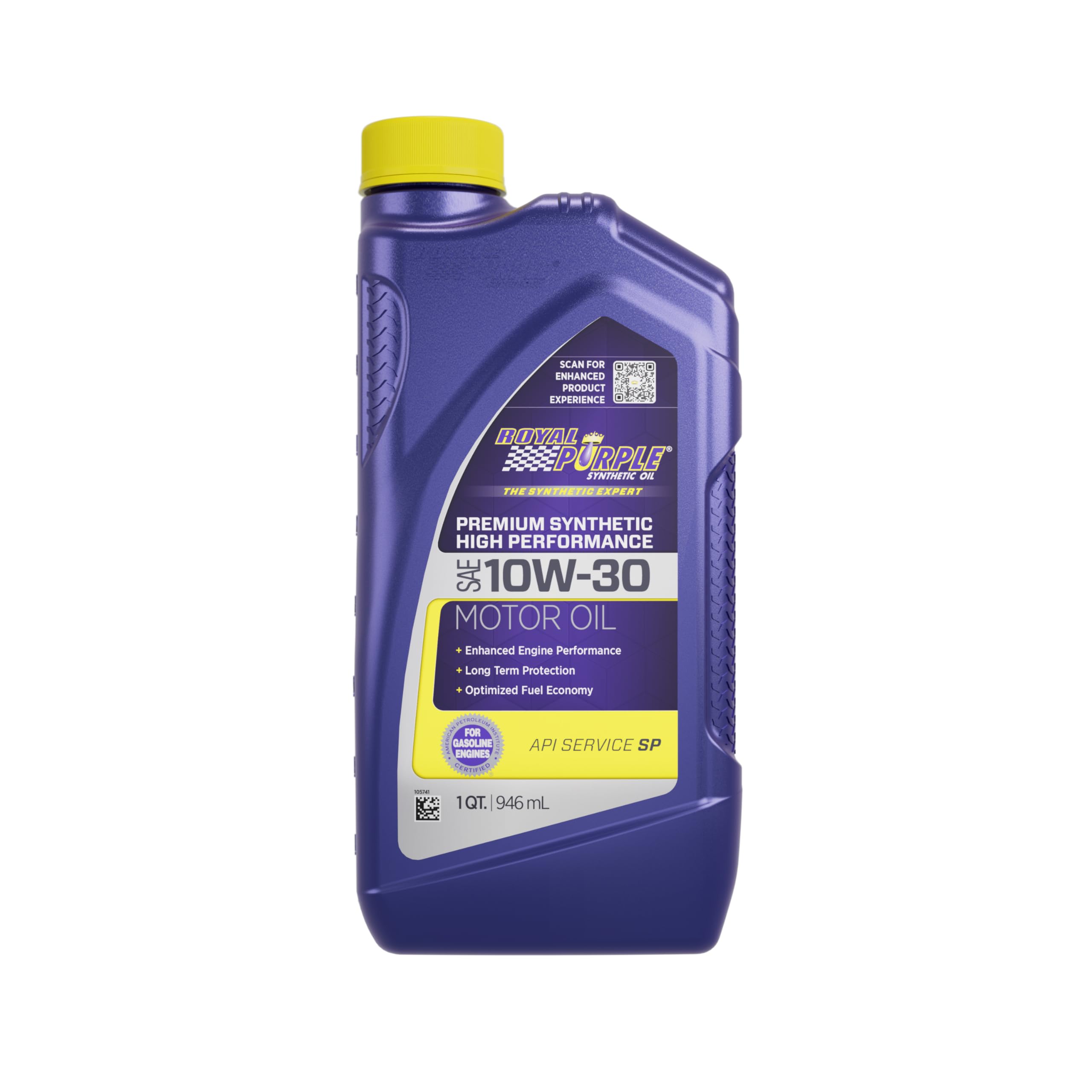 Royal Purple 10W30 Synthetic Motor Oil - High Performance Multi-Grade Engine Oil (Case of 12 Bottles) - Perfect for Cars, Trucks & High-Mileage Vehicles - Buy in Bulk & Save
