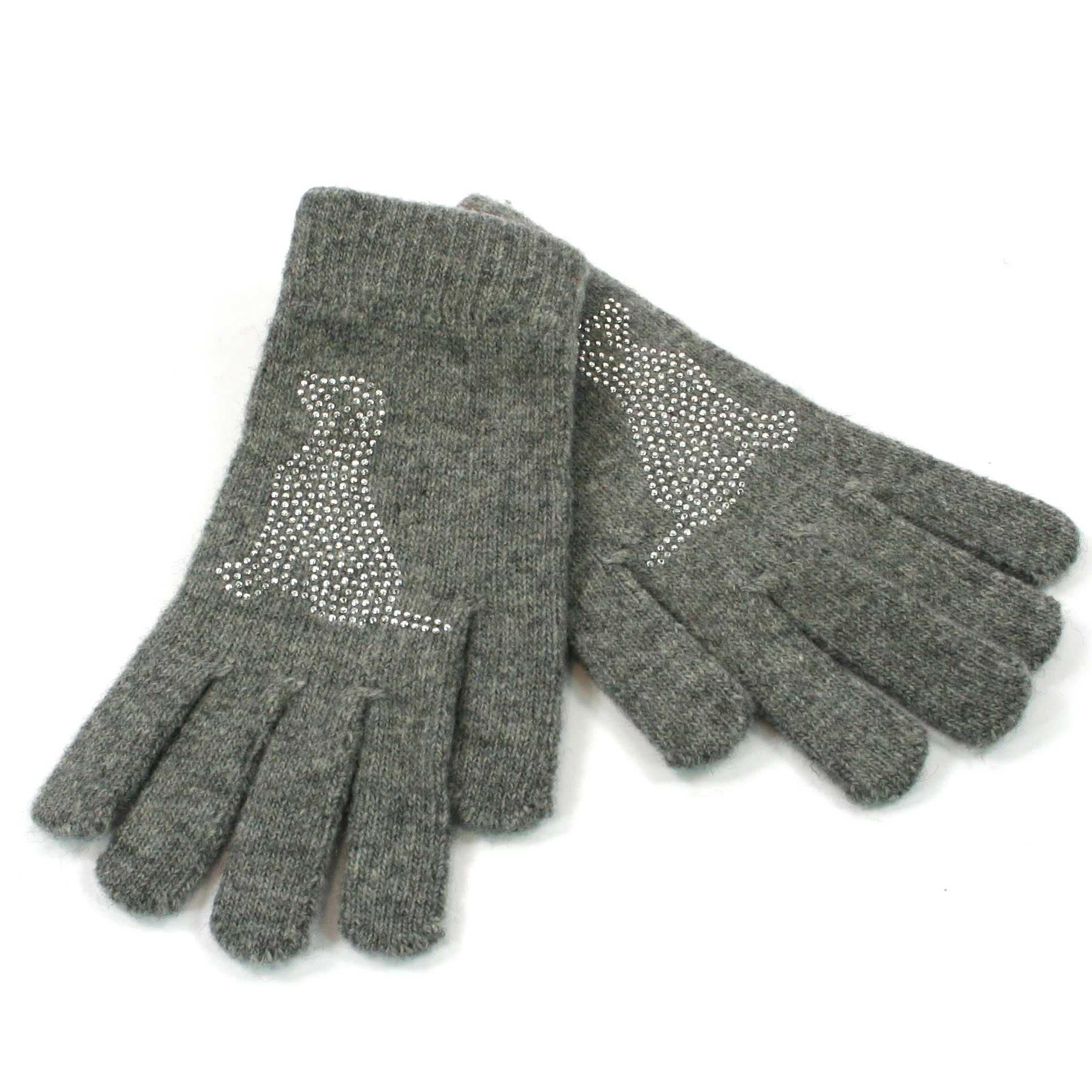 Premium Grey Dog Gloves - Durable & Comfortable Pet Grooming Gloves for Bathing, Brushing & Shedding Control - Perfect for Dogs & Cats