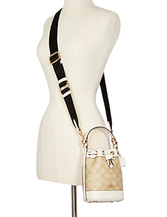 Coach Dempsey Drawstring Bucket Bag 15
