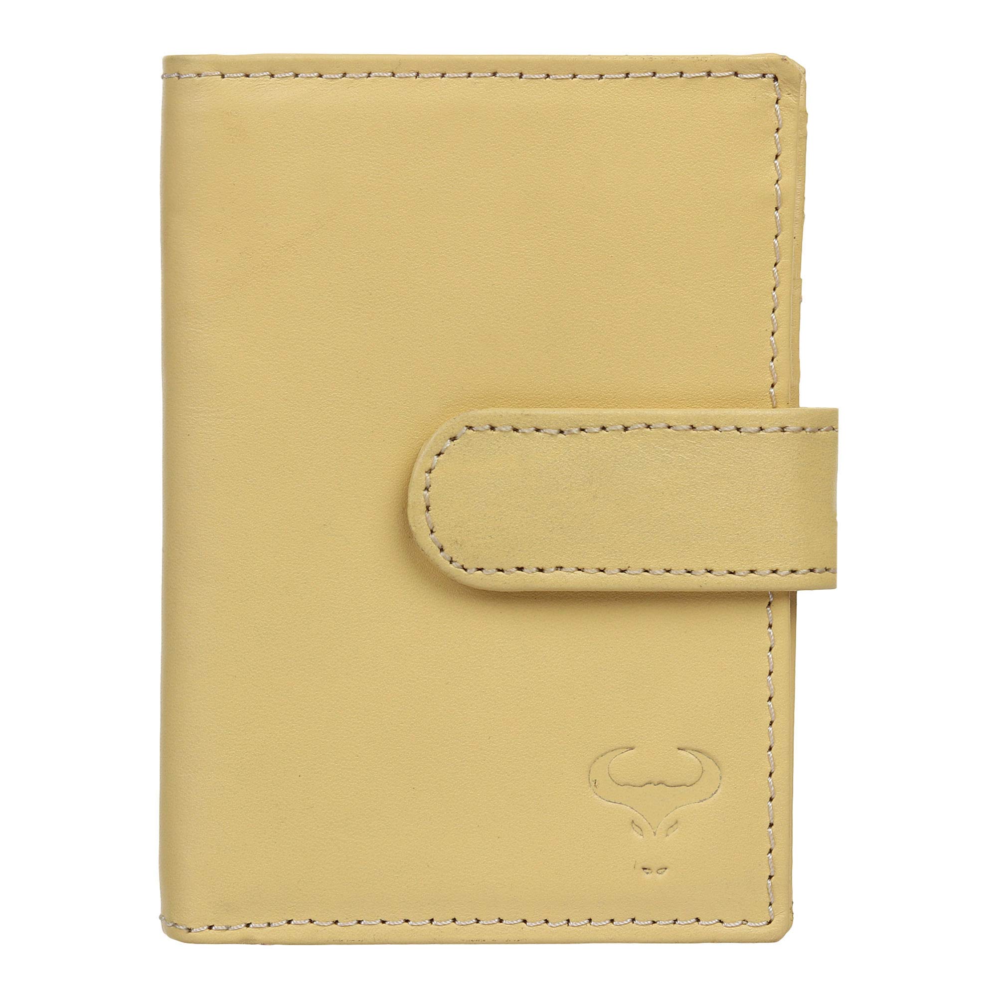Genuine Leather RFID Blocking Credit Card Holder Wallet for Men & Women - Holds 25 Cards - Large Capacity Slim Bifold Design - Perfect for Travel, Business & Everyday Use