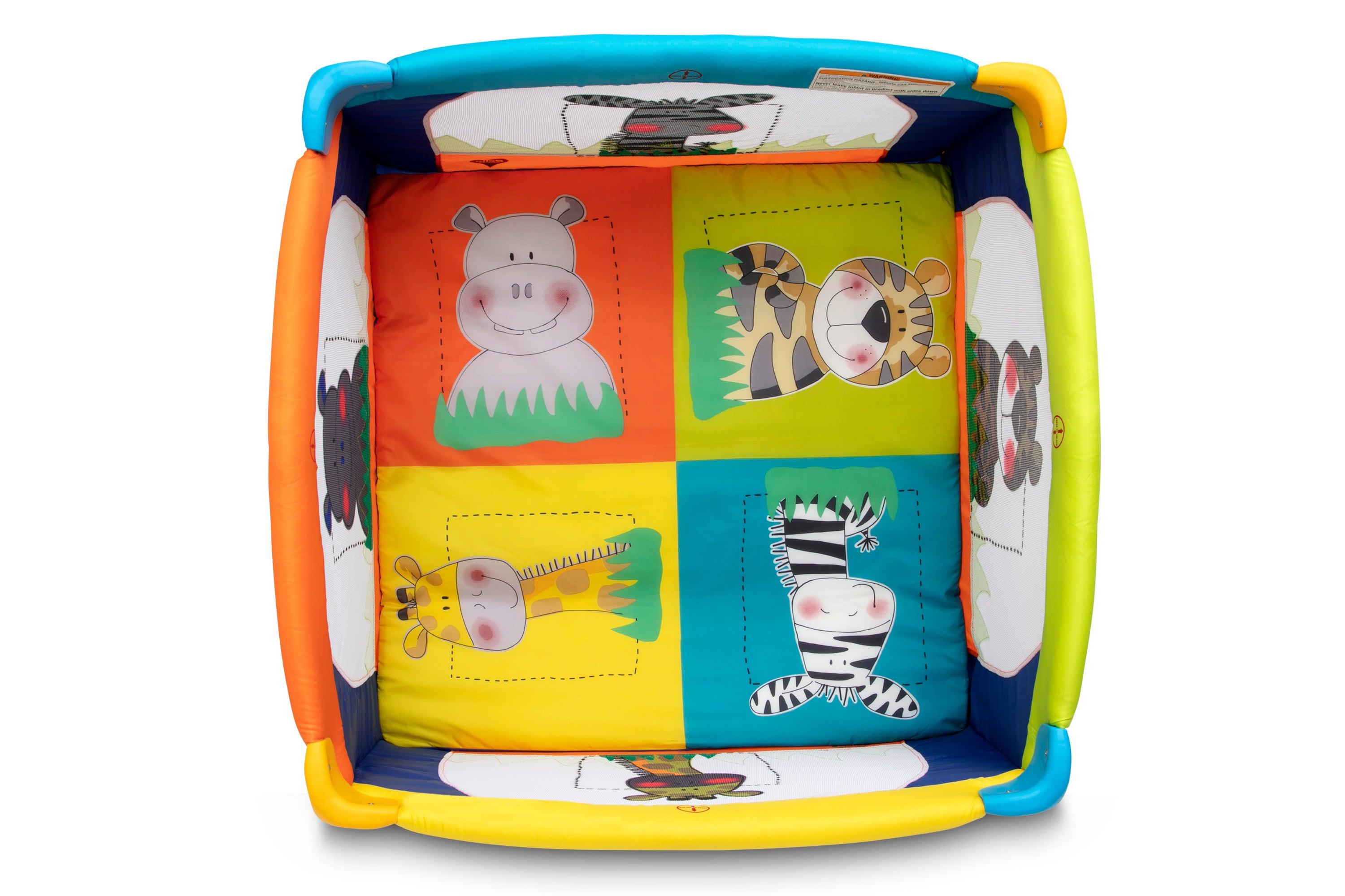Fun Time 36 x 36 Inch Baby Play Yard - Portable Playpen for Indoor & Outdoor Use - Safe Play Area for Toddlers & Infants - Perfect for Home, Park, and Travel