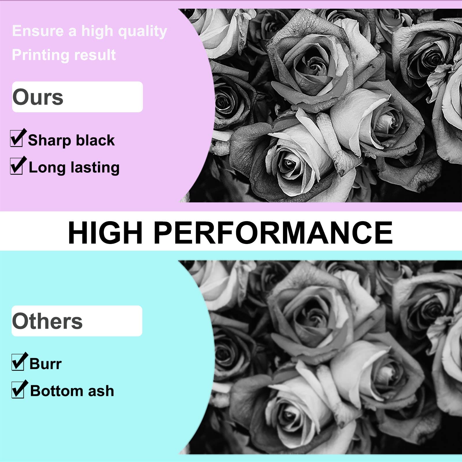 10-Pack High Yield WX103 WX-103 Compatible Waste Toner Cartridge for Konica Minolta Bizhub 224E 284E 308 368 C224 C284 C364 C454 C554 Printers (Black) - Perfect for Office & Commercial Printing Needs