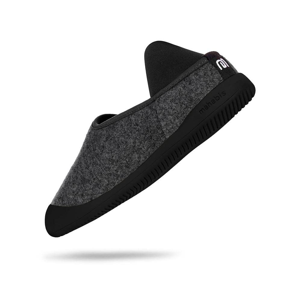 Mahabis Curve Classic Slippers - Comfortable Indoor/Outdoor House Shoes for Men & Women - Perfect for Home, Office, and Travel Use