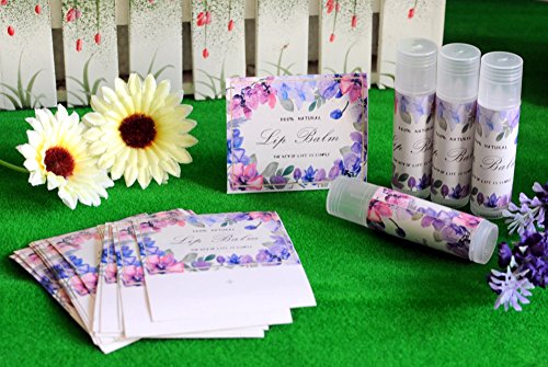 Lip Balm - Purple Floral