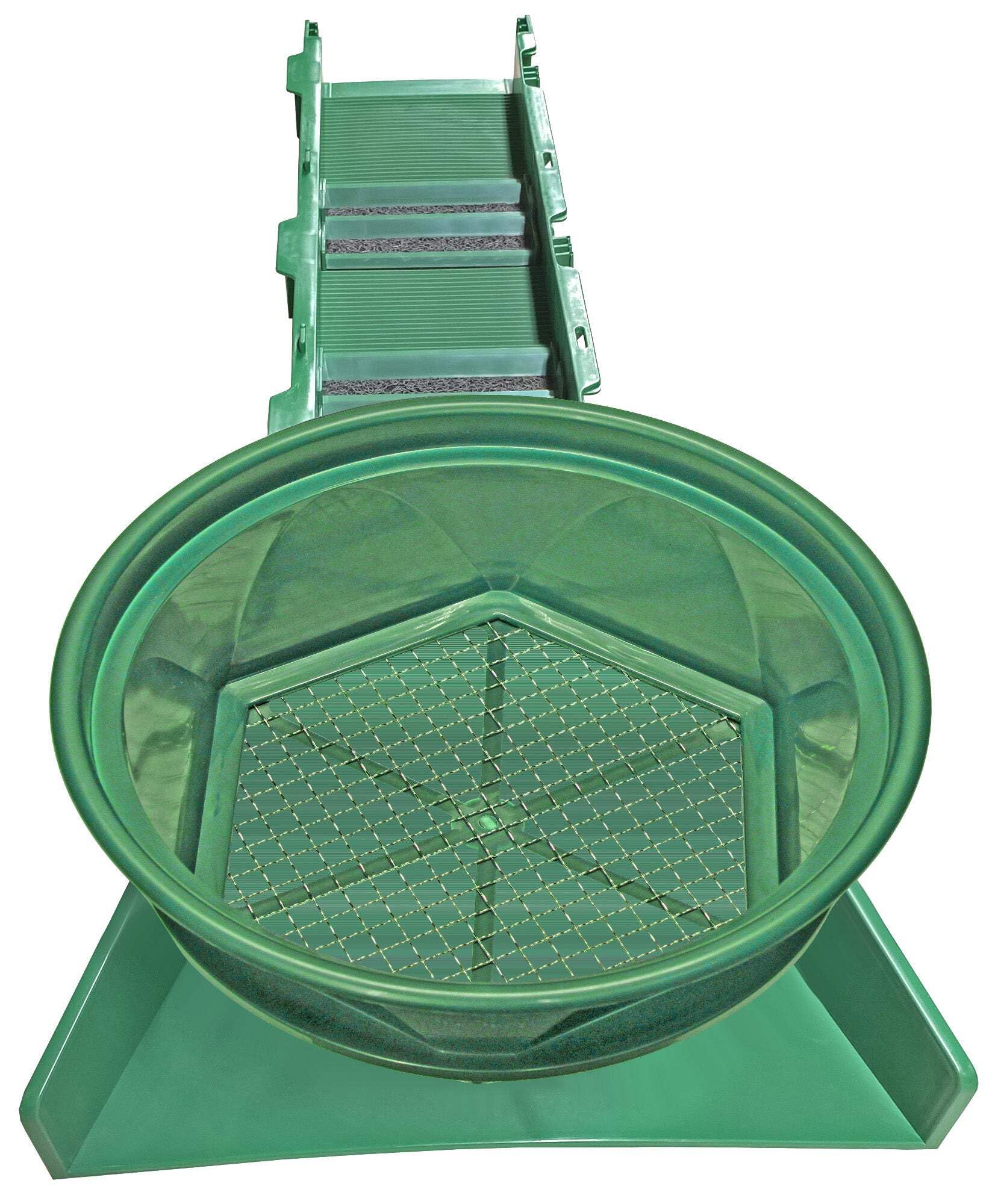 Sluice Fox 36 Inch Portable Gold Sluice Box for Prospecting - Includes Classifier Mount & Pay Dirt Bucket Sifter | Lightweight Backpack Design for River, Creek & Outdoor Gold Mining Adventures