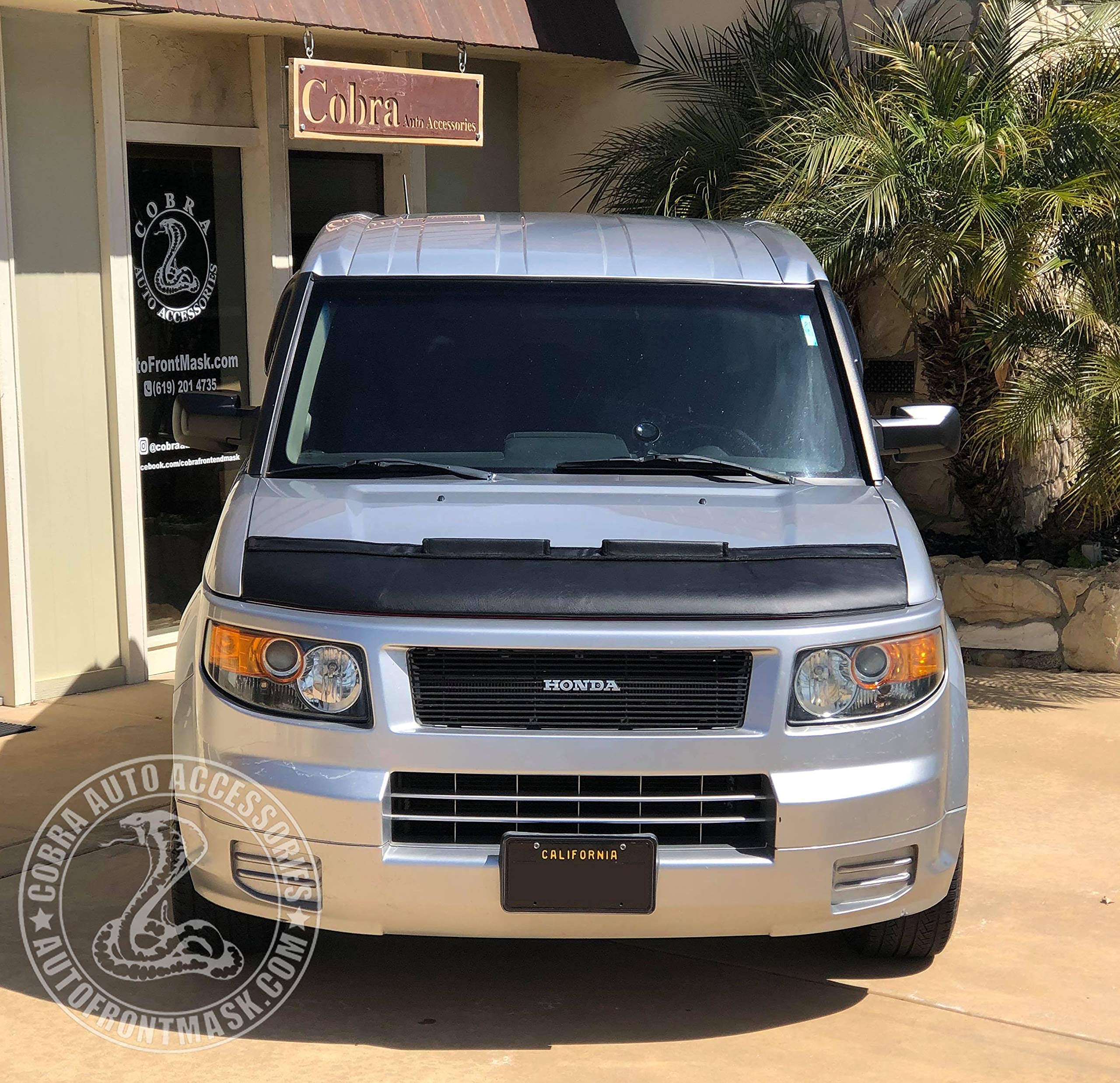 Honda Element Car Hood Bra Cover (2003-2008) - Perfect Fit & UV Protection | Front End Protection for Road Trips & Daily Commute