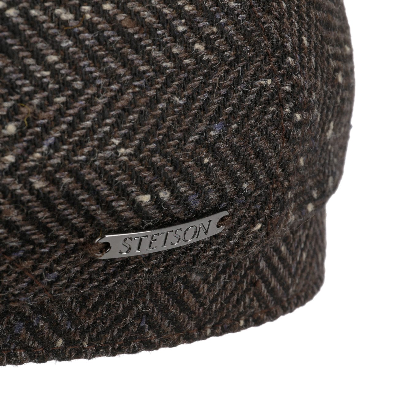 Stylish Stetson Bright Spots Cashmere Flat Cap for Men - Winter Fashion & Outdoor Activities