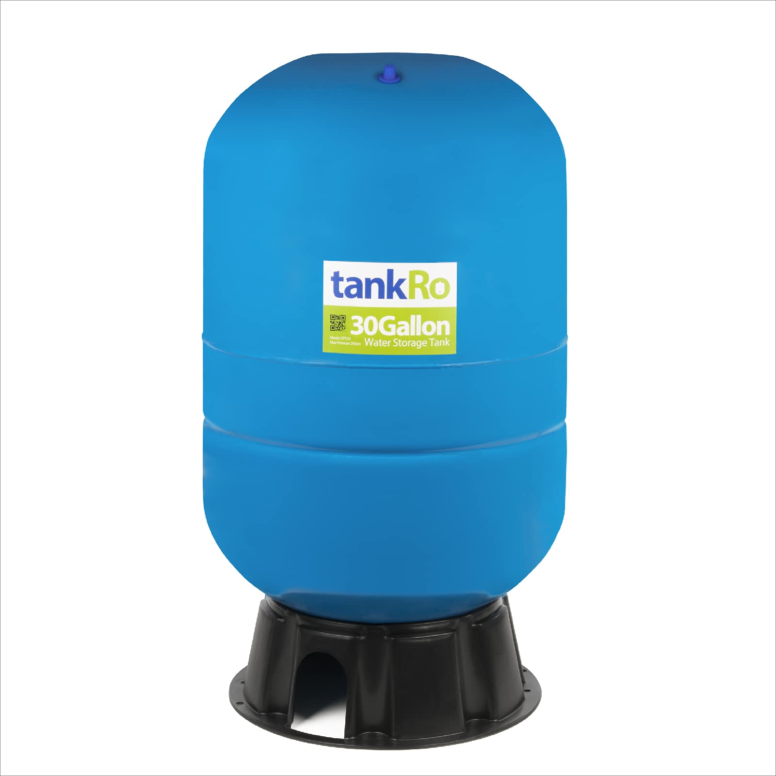 30 Gallon RO Water Filtration System Expansion Tank - Large Reverse Osmosis Water Storage Pressure Tank for Home, Office, and Commercial Use