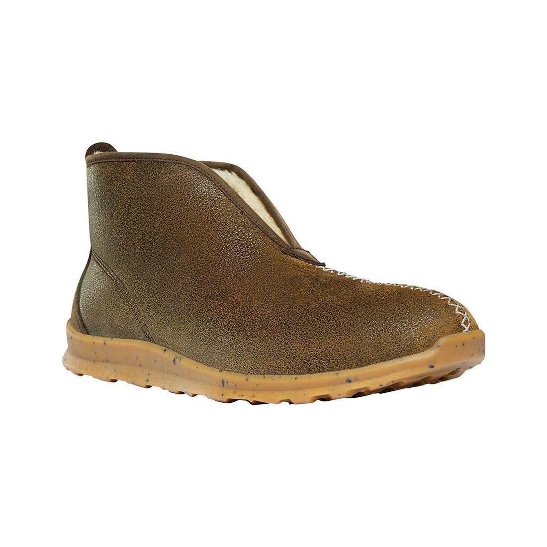 Forest Moc Women's Casual Slip-On Shoes - Comfortable Loafers for Women, Chestnut Brown, Perfect for Walking, Work & Everyday Wear
