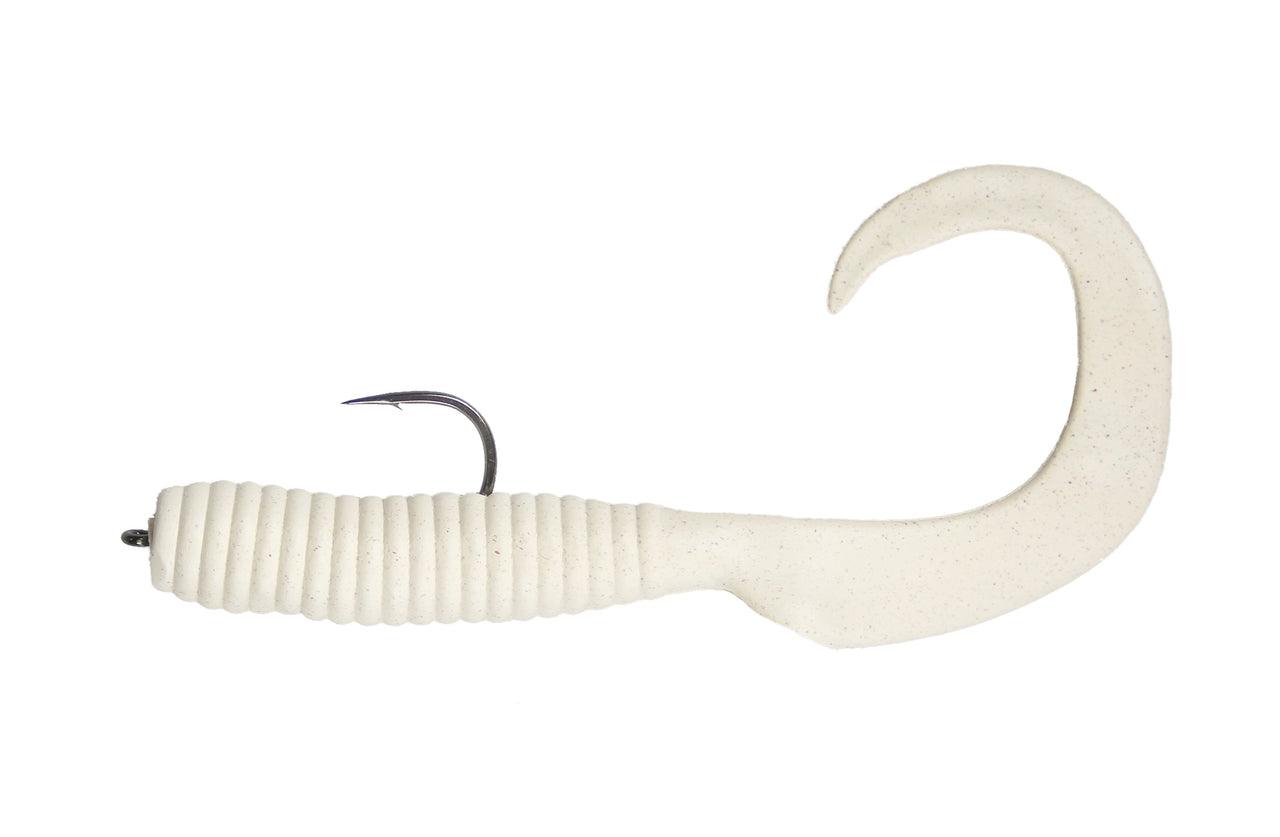 Jigging World Grub Holder Hooks with Grip Pin - Premium Fishing Hooks for Soft Plastic Baits - Perfect for Bass, Walleye and Freshwater Fishing