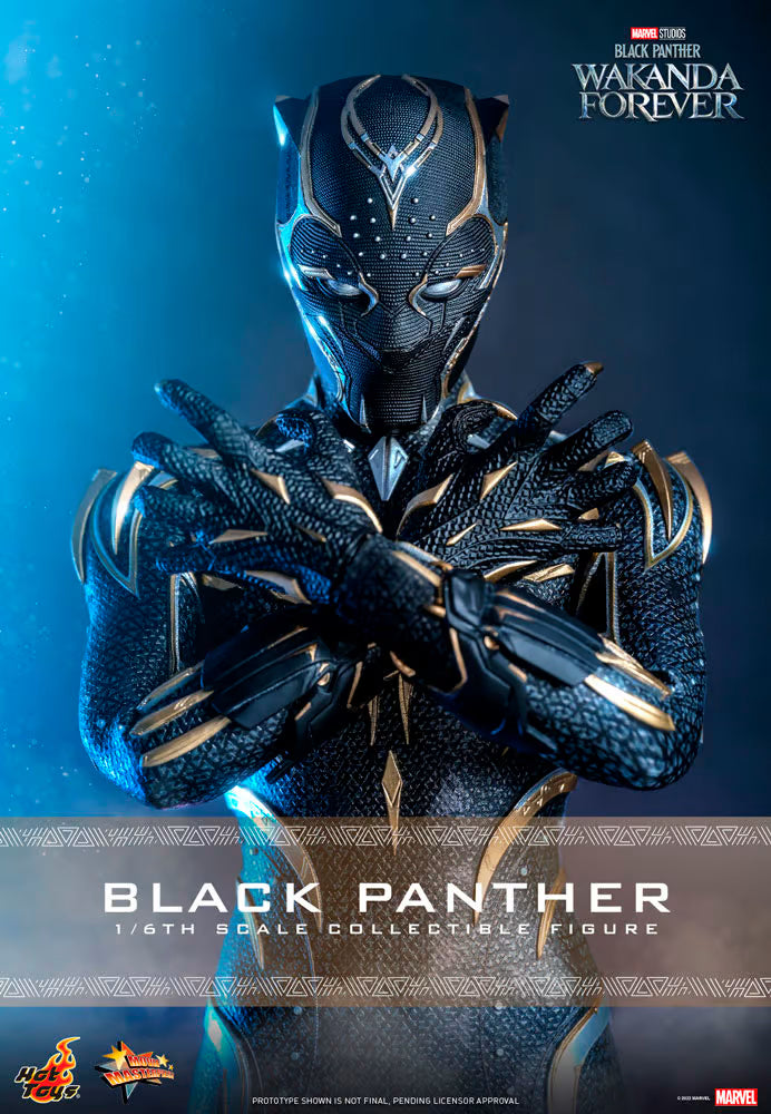 Hot Toys Marvel Comics Black Panther: Wakanda Forever Black Panther (Shuri) 1/6 Scale Collectible Action Figure - Premium Movie Collectible for Display & Marvel Fans