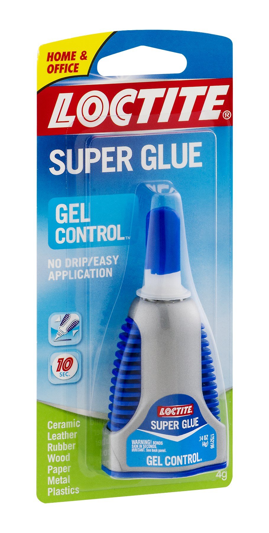 Loctite Gel Super Glue - 2 oz Strong Instant Adhesive for Crafts, Wood, Metal & Plastic Repair - Ideal for DIY Projects, Home Fixes & Industrial Use