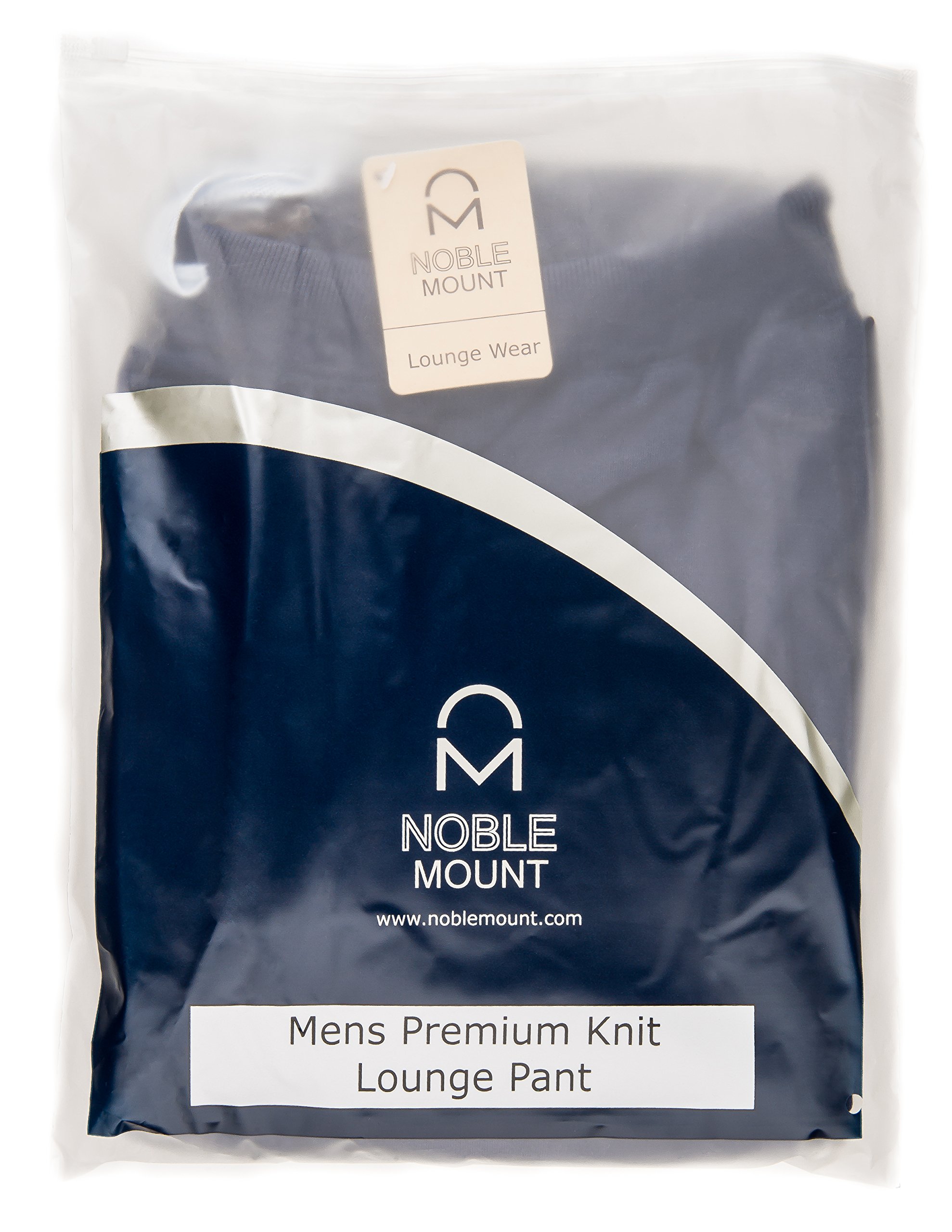 Premium Men's Knit Lounge & Sleep Pants - Soft Comfortable Relaxing Pajama Bottoms for Home, Travel & Lounging