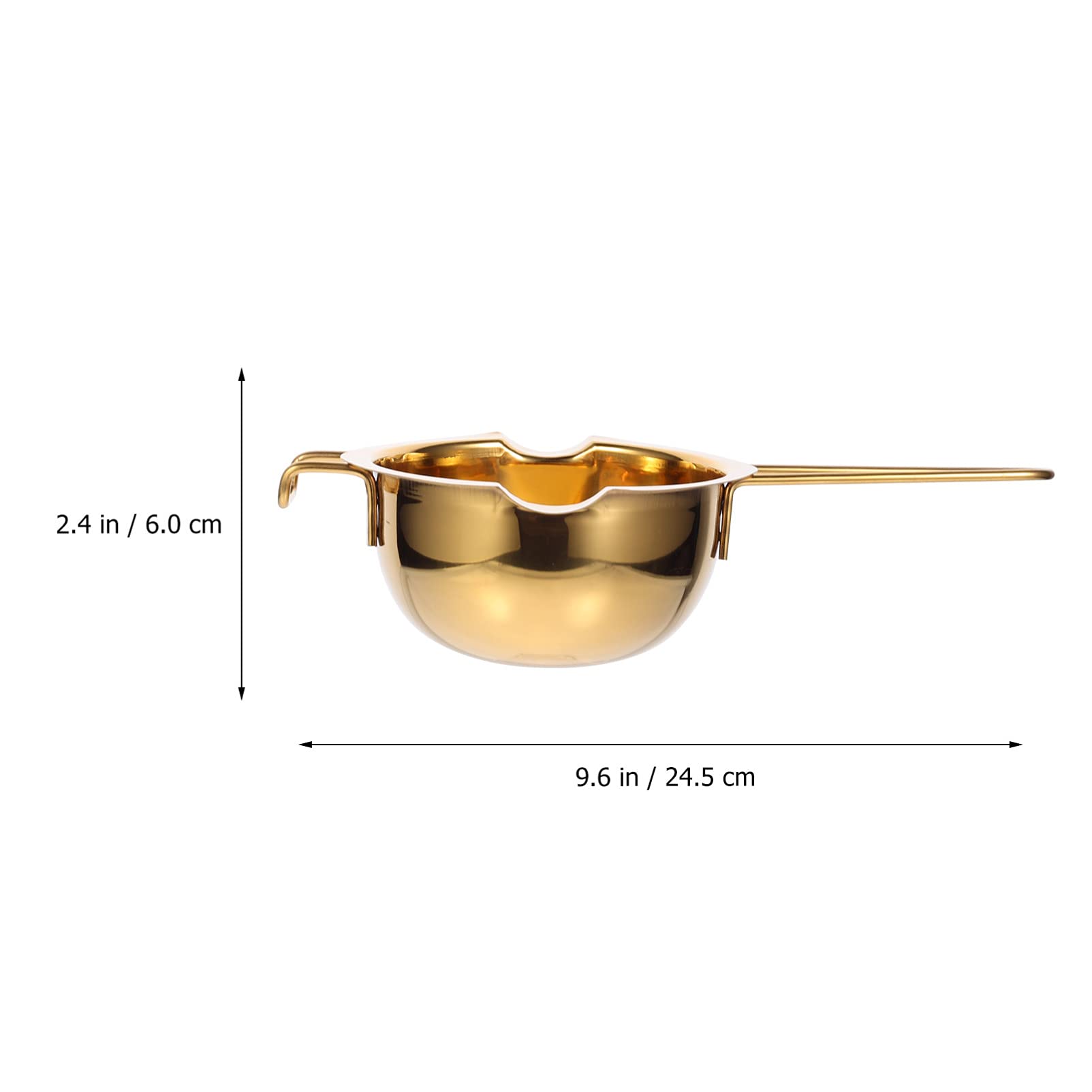 DOITOOL Stainless Steel Cheese & Chocolate Melting Pot - Double Boiler for Butter, Candy, Candle Making - Perfect for Fondue Parties, Dessert Buffets & DIY Kitchen Creations