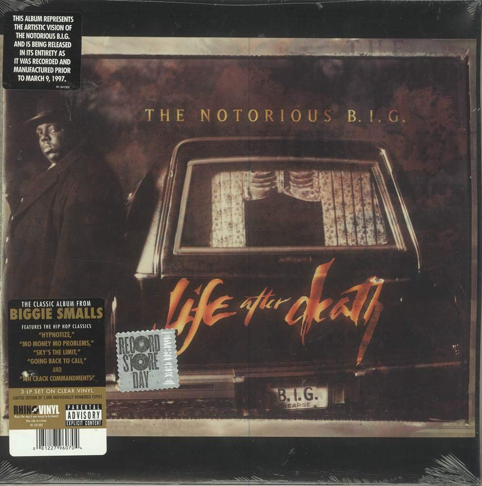 The Notorious B.I.G. - Life After Death [2LP Vinyl] Limited Edition with Bonus Tracks - Perfect for Hip-Hop Collectors & Vintage Music Lovers - Great for Home Listening, DJ Sets, and Music Gifts