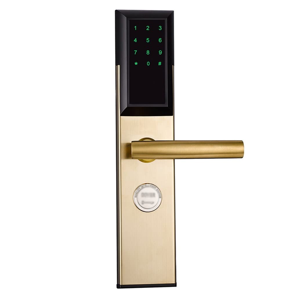 XDCLK WiFi & Bluetooth Smart Electronic Door Lock - Keyless Entry with Digital Keypad, APP Control, Password Access for Home Security (Color: A) - Perfect for Apartments, Offices & Vacation Rentals