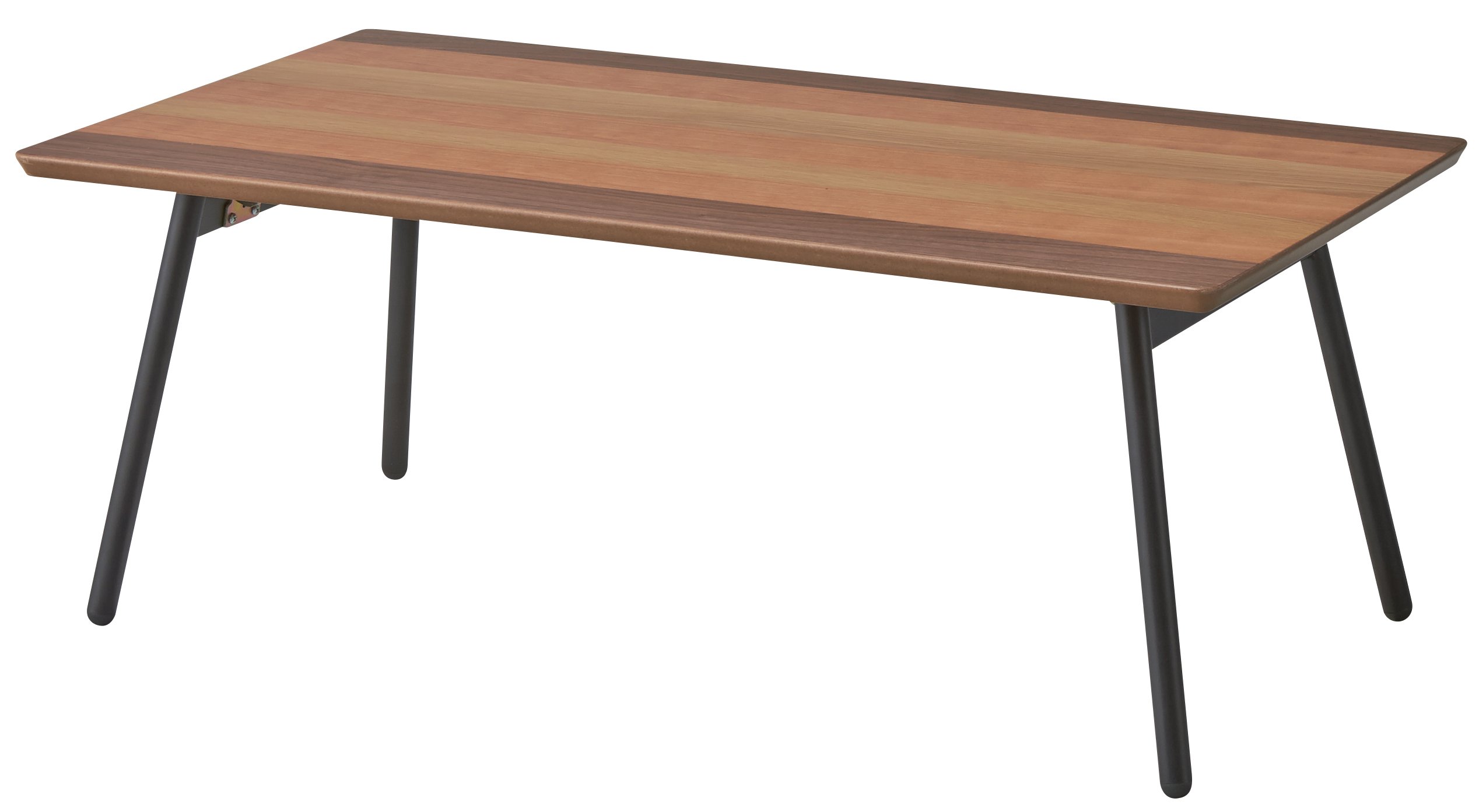 AZUMAYA Folding Coffee Table with Storage - Compact Work Desk for Small Spaces | Perfect for Home Office, Dorm Room & Studio Apartments