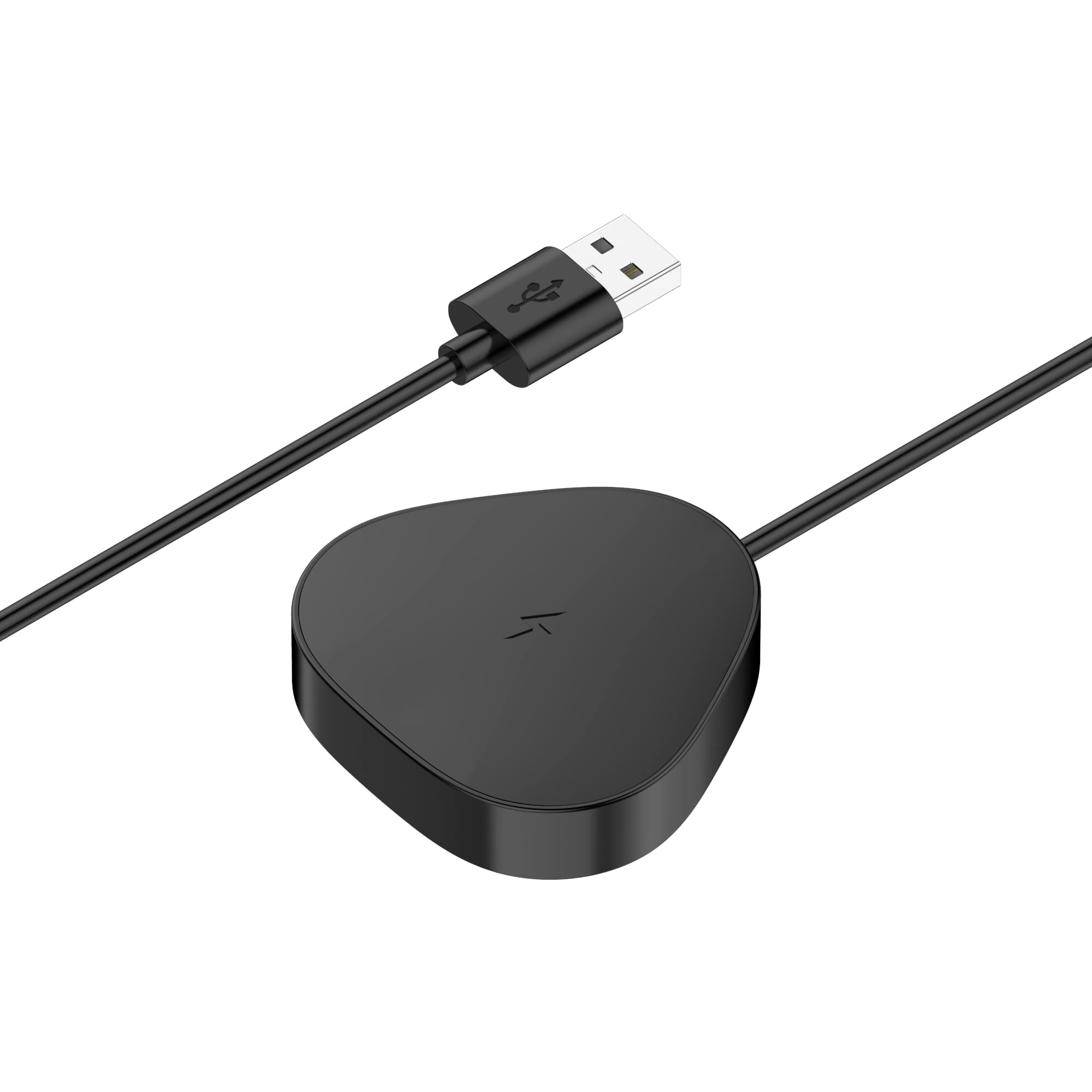 AWINNER Magnetic Wireless Charging Base for Sonos Roam - Portable Qi-Certified Fast Charger with Strong Magnetic Alignment (Black) | Perfect for Travel, Home, Office & Outdoor Use