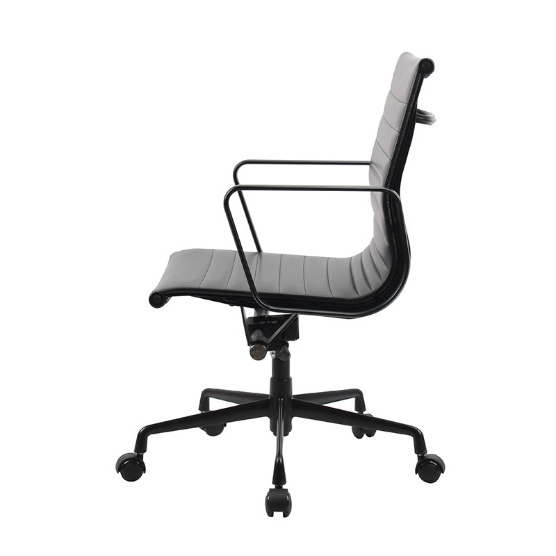 DAKIN Ergonomic Low Back Office Chair - Black Mesh Computer Desk Chair for Home & Office Workspace
