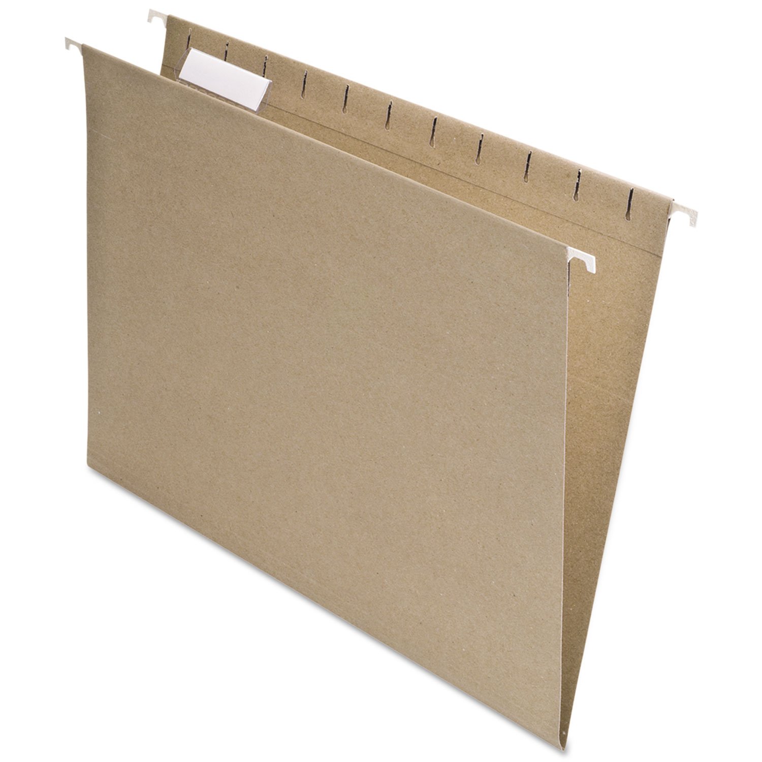 Pendaflex 100% Recycled Paper Hanging Folders - Letter Size, Green, 25-Pack | Eco-Friendly File Organization for Home & Office Use