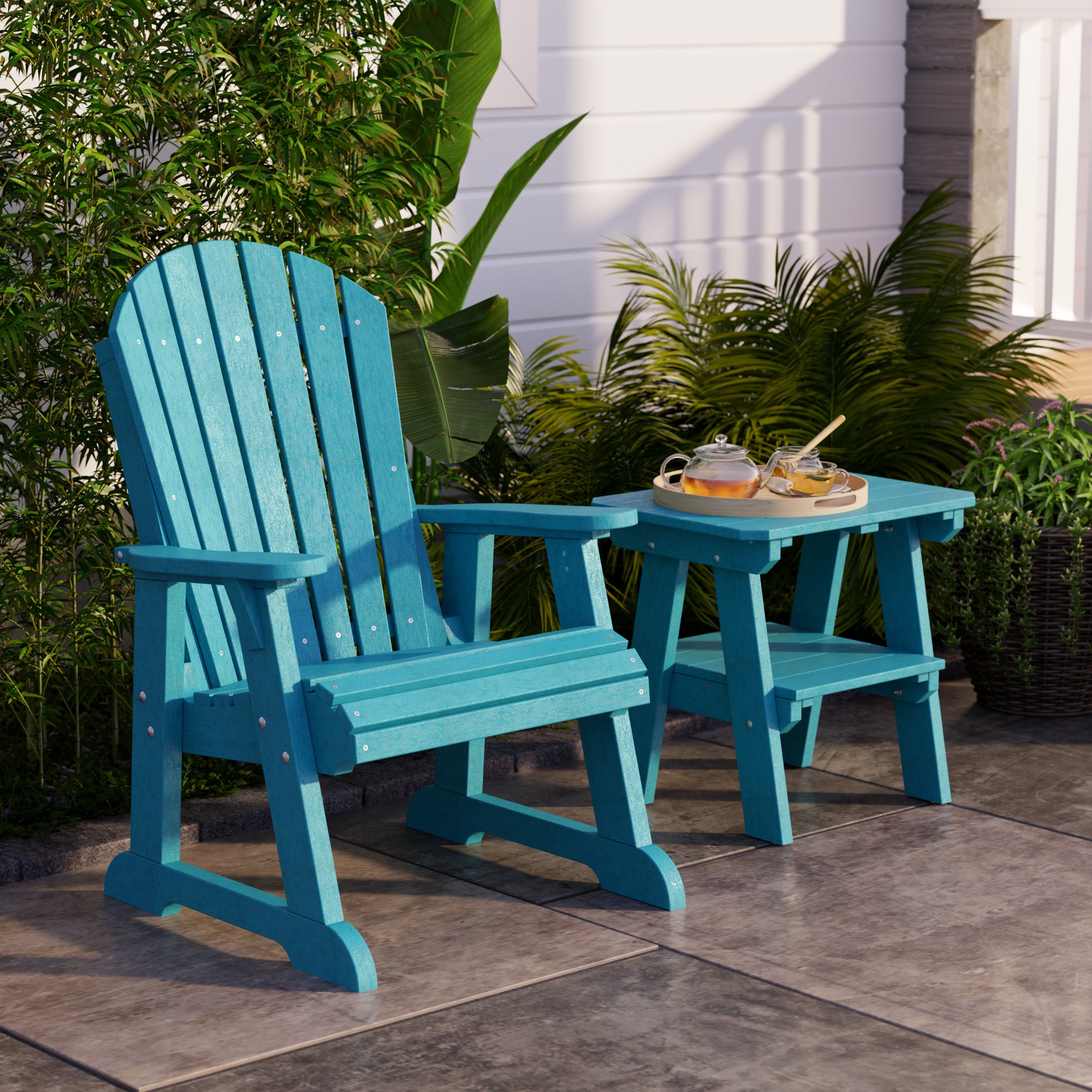 Heritage High Fan Back Chair - Classic Wooden Dining Chair with Upholstered Seat - Perfect for Farmhouse, Rustic & Traditional Dining Rooms