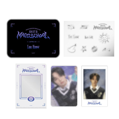 SKZOO Photo Deco Set - SKZ's Magic School Themed Stickers for Scrapbooking, Journaling, and DIY Crafts | Perfect for K-Pop Fans, Bullet Journals, and Room Decor